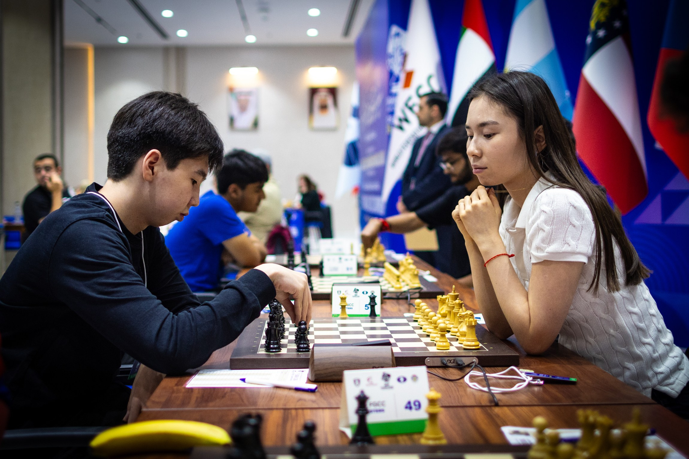 2025.08.25 1st. FUJAIRAH GLOBAL Chess Championship — Round1. Фотограф Анна Штурман (репортажная съёмка любых событий и мероприятий) Anna Shtourman photographer