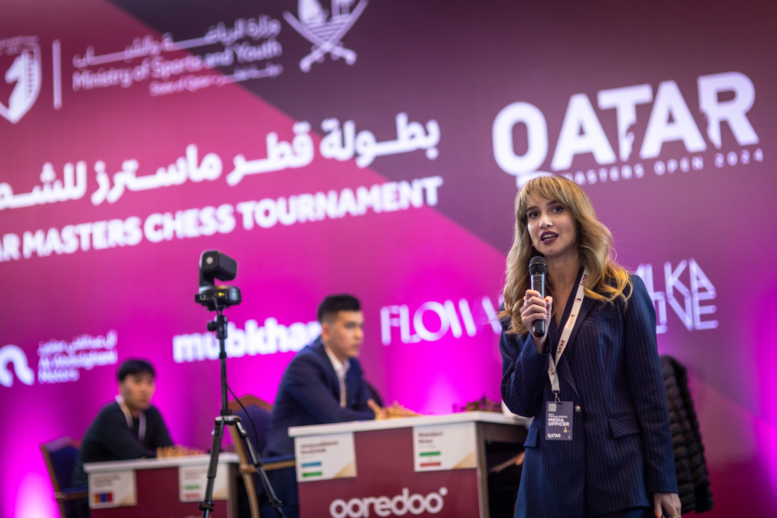 2024.12.03 Qatar Masters Open 2024 — Round1. Фотограф Анна Штурман (репортажная съёмка любых событий и мероприятий) Anna Shtourman photographer