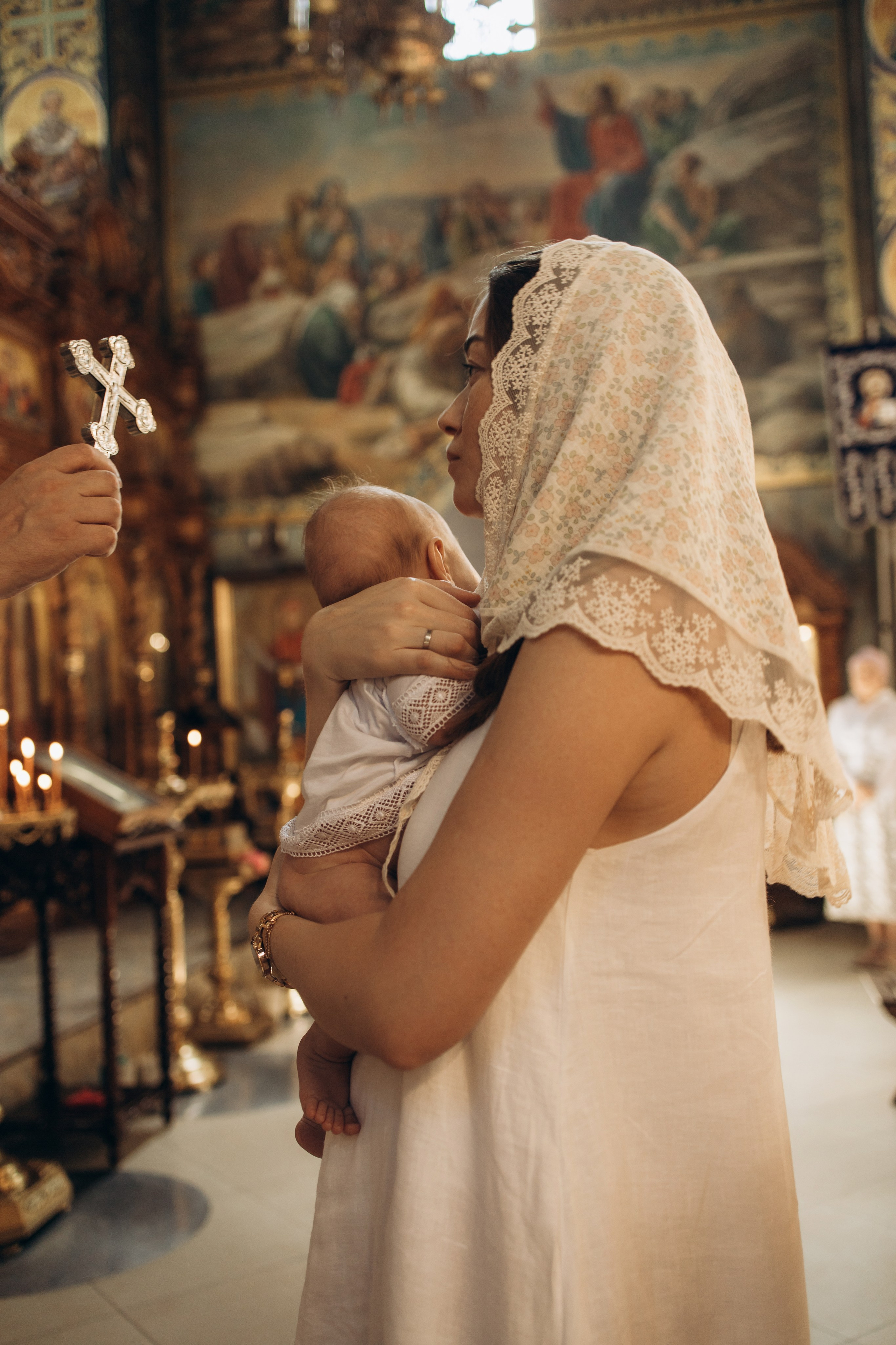 Крещение Ивана. Самый теплый фотограф в Краснодаре Рябоконь Ксения