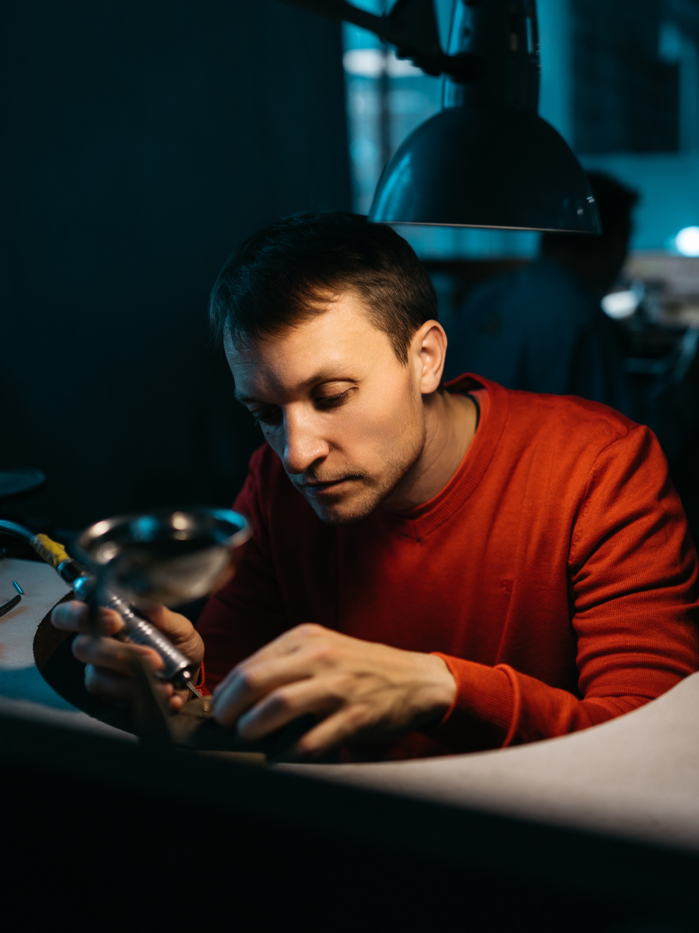 Промышленный репортаж ювелирного производства. Фотограф Олег Сотник