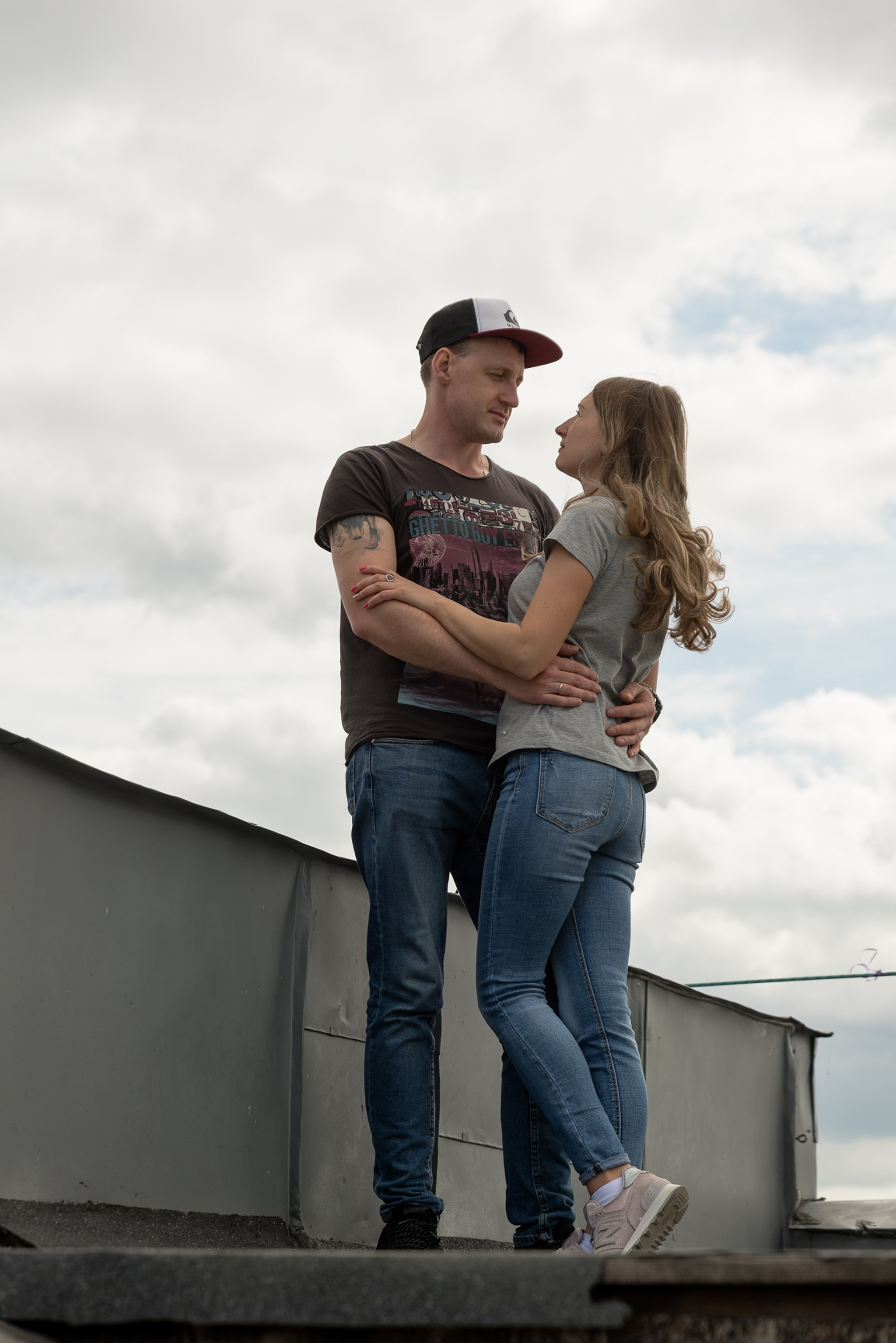 Крыша у Исаакиевского собора. Свадебный и семейный фотограф из Санкт-Петербурга Климов Анатолий