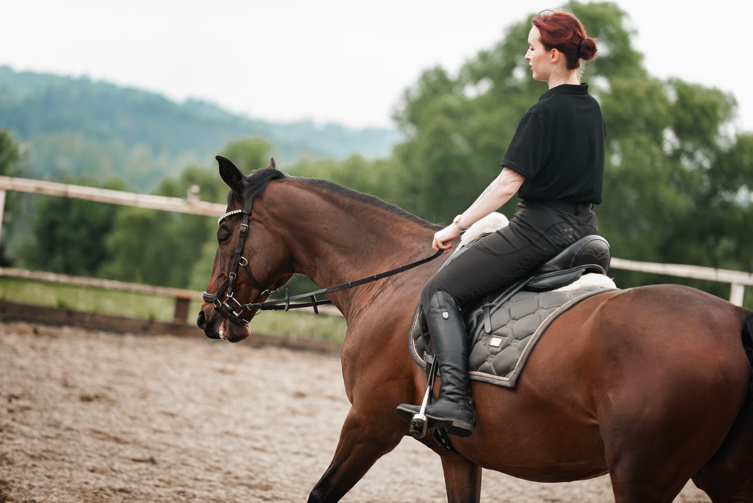 Ольга и Шерави. Куракина Дарья • Конный фотограф