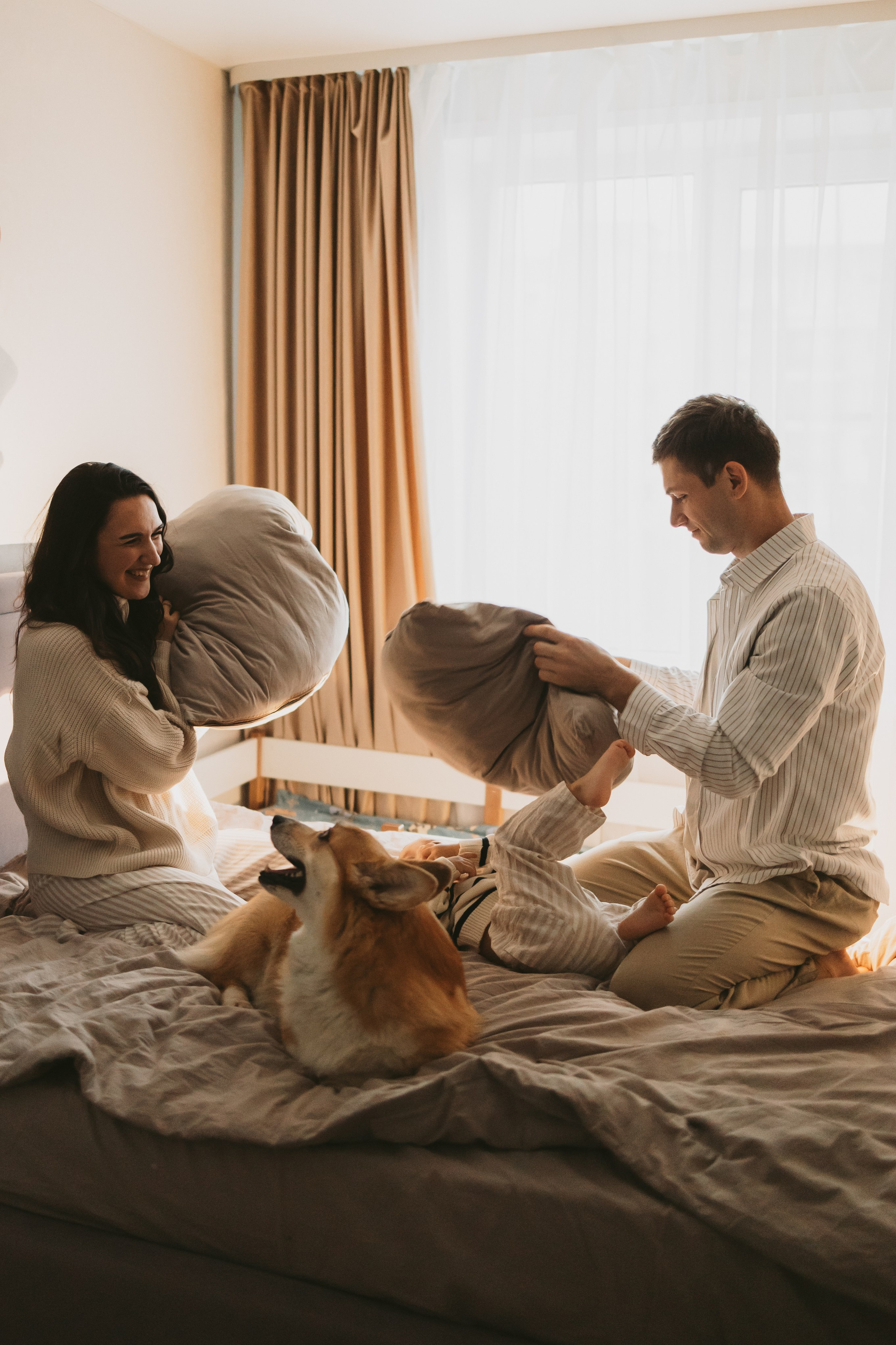 Дима, Оля и сынок Мотя. Фотограф в Нижнем Новгороде Креава Ира