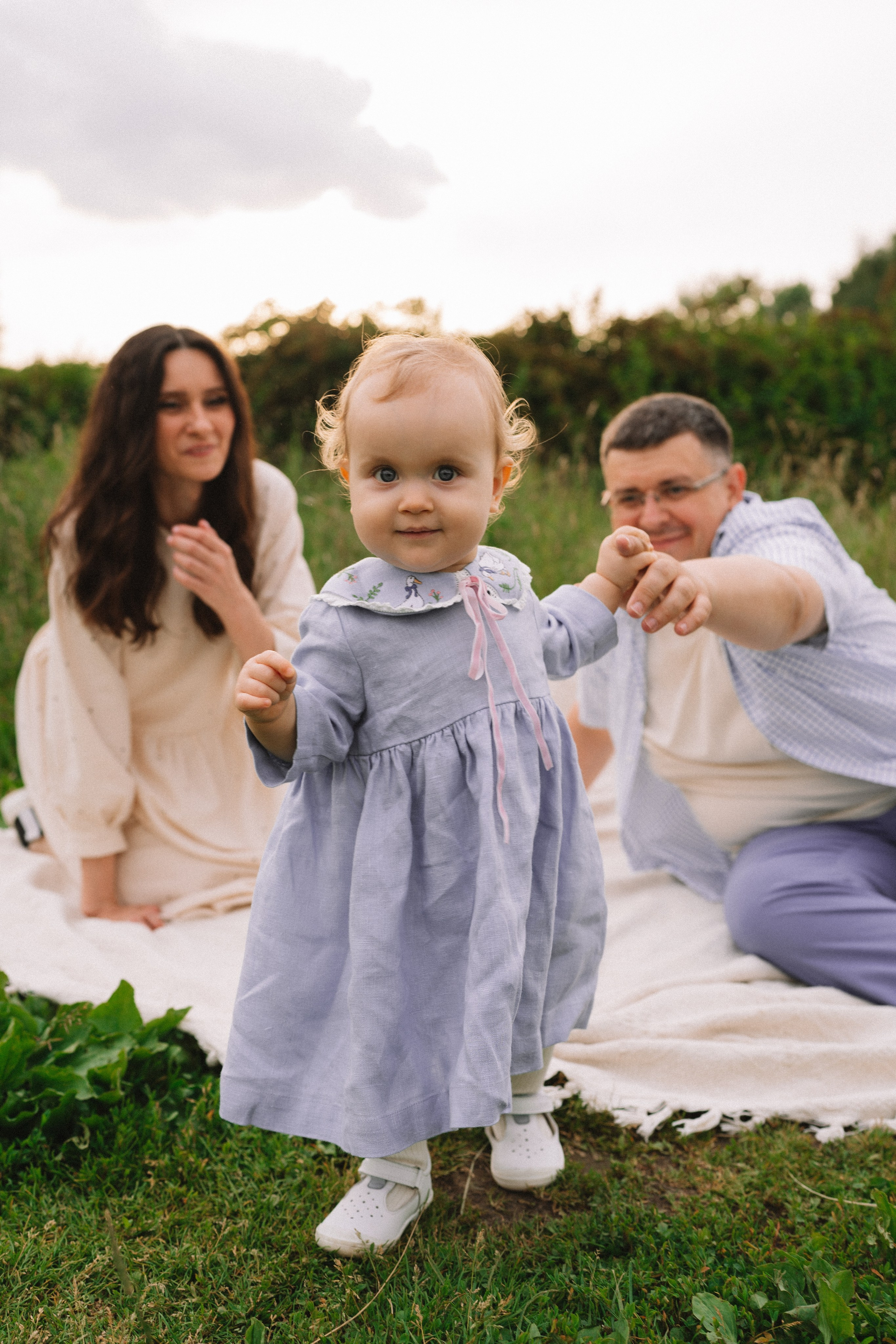 Таня, Леша и Полина. Семейный фотограф Валерия Фабричникова, Москва