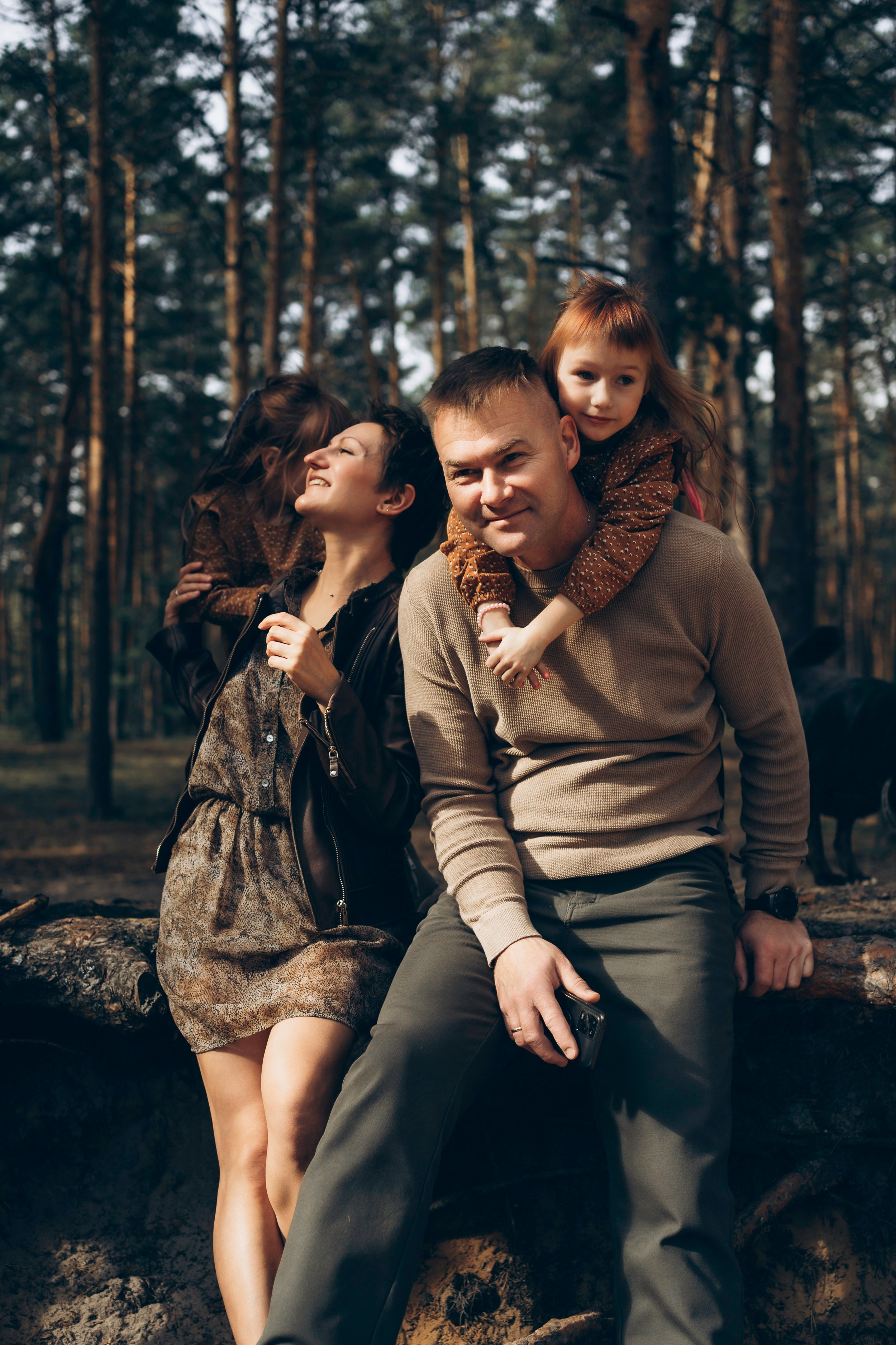 Семейная история на природе. Семейный фотограф в Калуге Ирина Алдохина