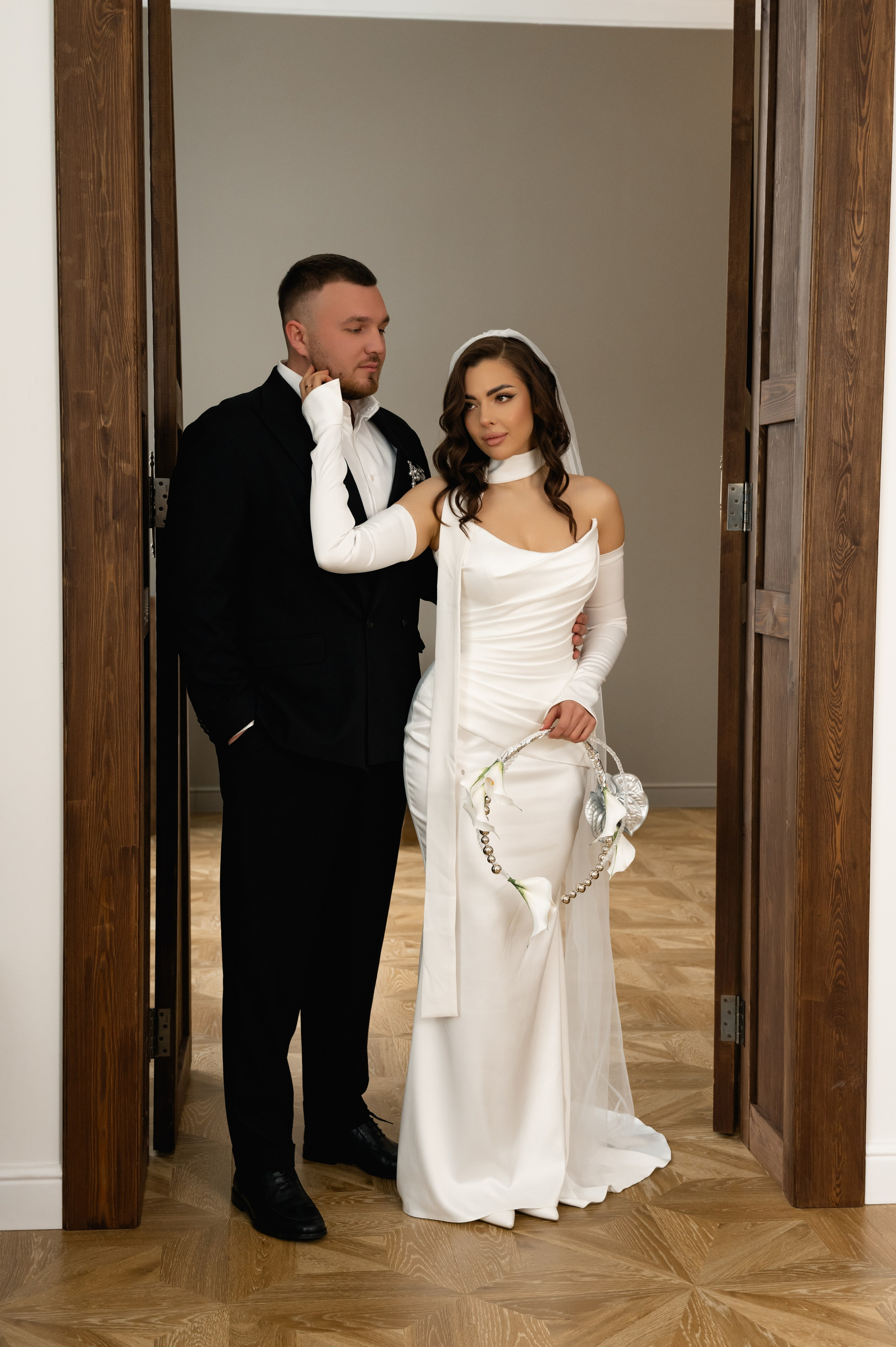 Свадебная фотосессия в студии. Свадебный и семейный фотограф в Краснодаре Алина Мельник