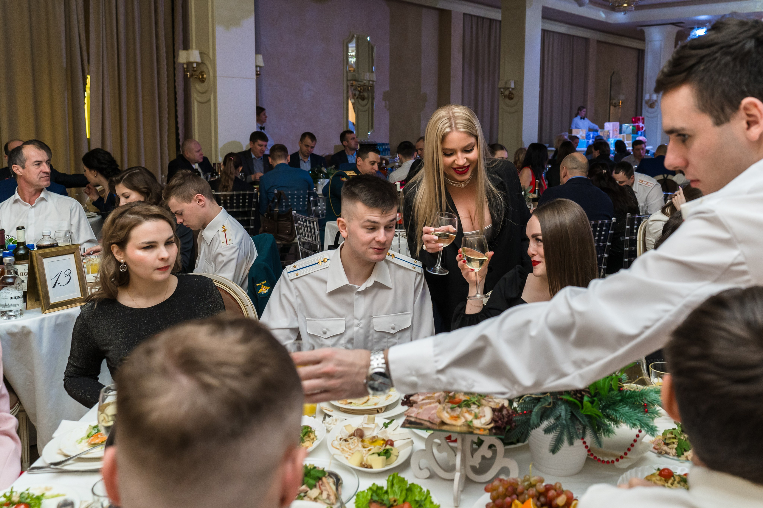 Фотосъемка выпуска военной академии и вручение дипломов