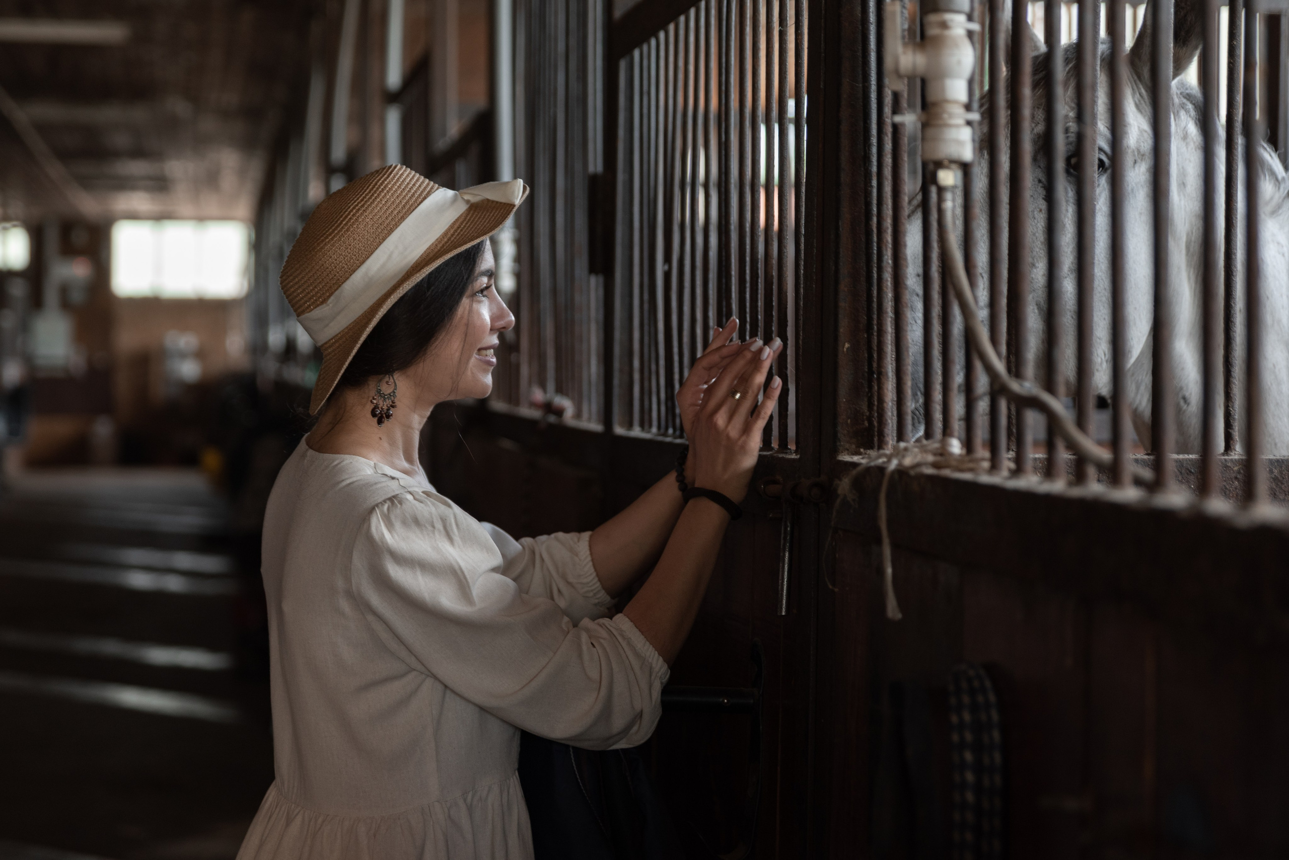 Кристина и конь Неон. Фотограф в Санкт-Петербурге Виктор Кудряшов