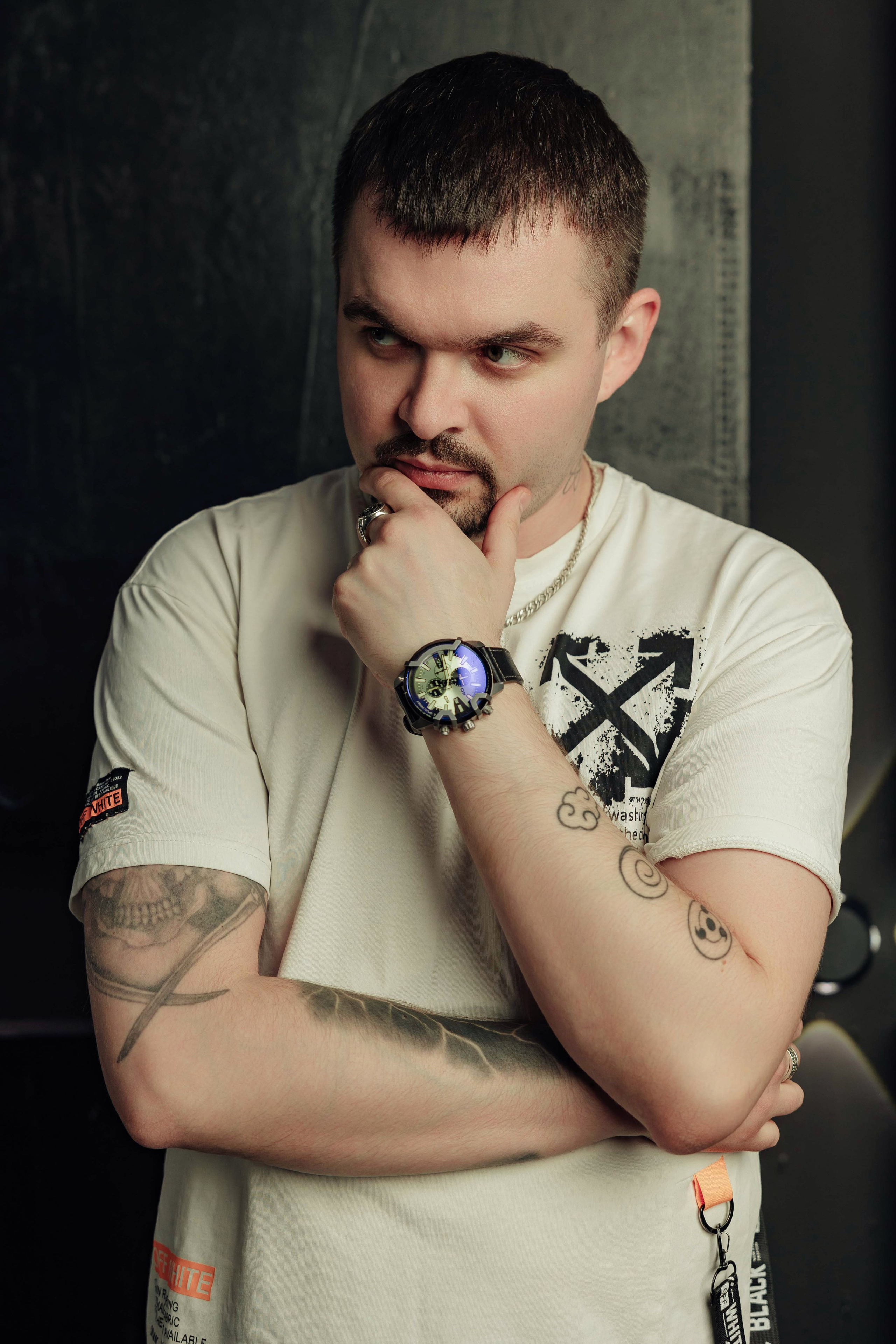 Коллективная фотосессия для мастеров тату-салона «Бить-Колотить». Алексей Шаров — свадебный и репортажный фотограф в Нижнем Новгороде