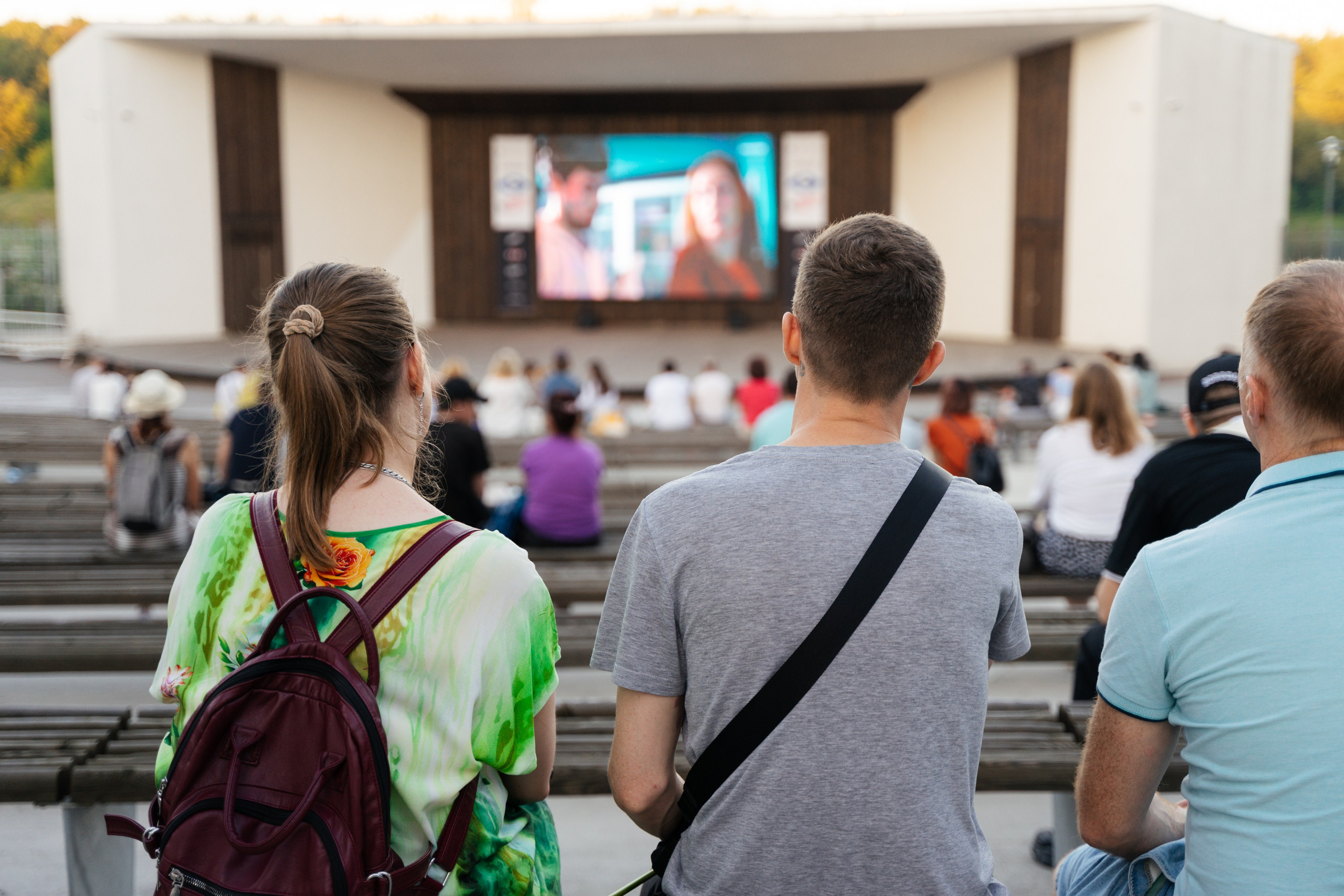 Фестиваль уличного кино. Фотограф Надежда Погребняк | Рязань | Москва