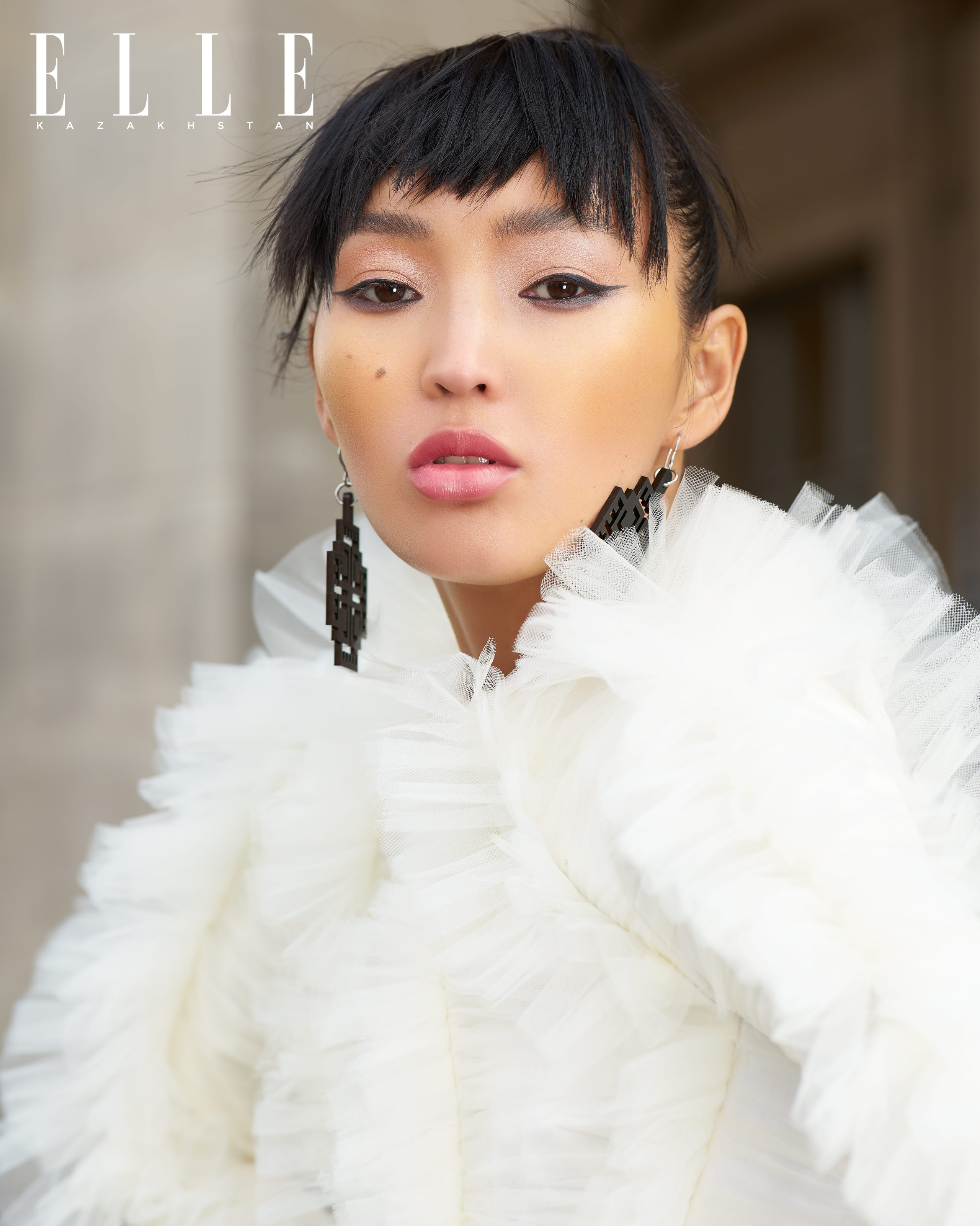 ELLE Kazakhstan. Angelina Suslova retoucher