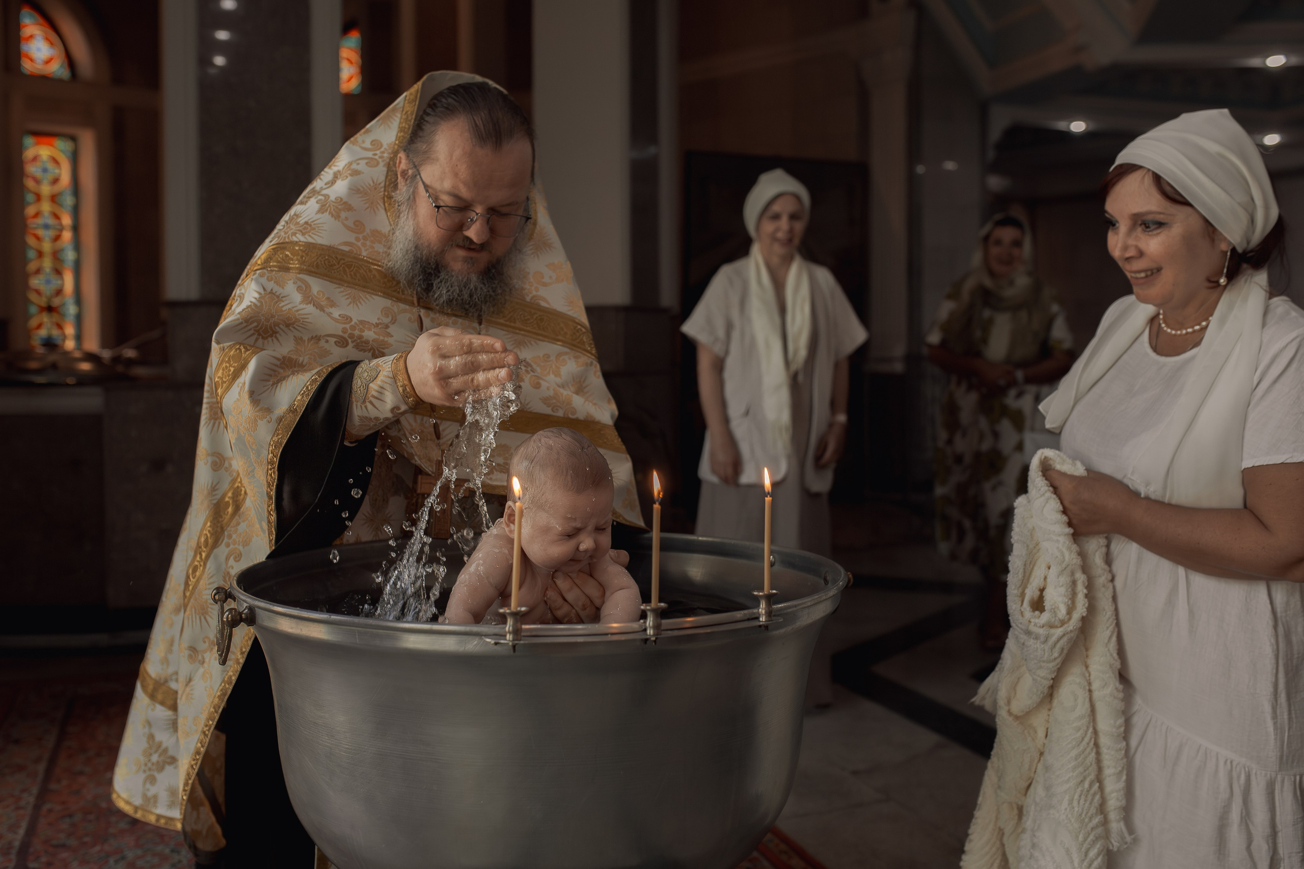 Крещение Николь. Фотограф на Крещение и Венчание в Ташкенте