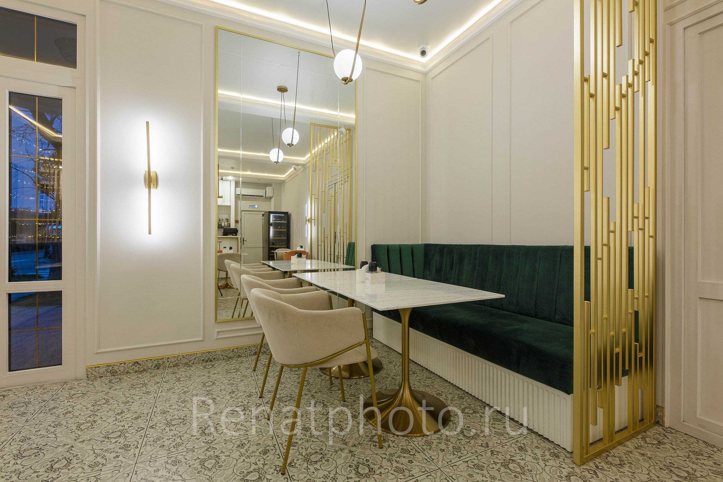 Отель «Вилла». Профессиональная фотосъёмка интерьеров, предметная фотосессия еды для меню г. Анапа