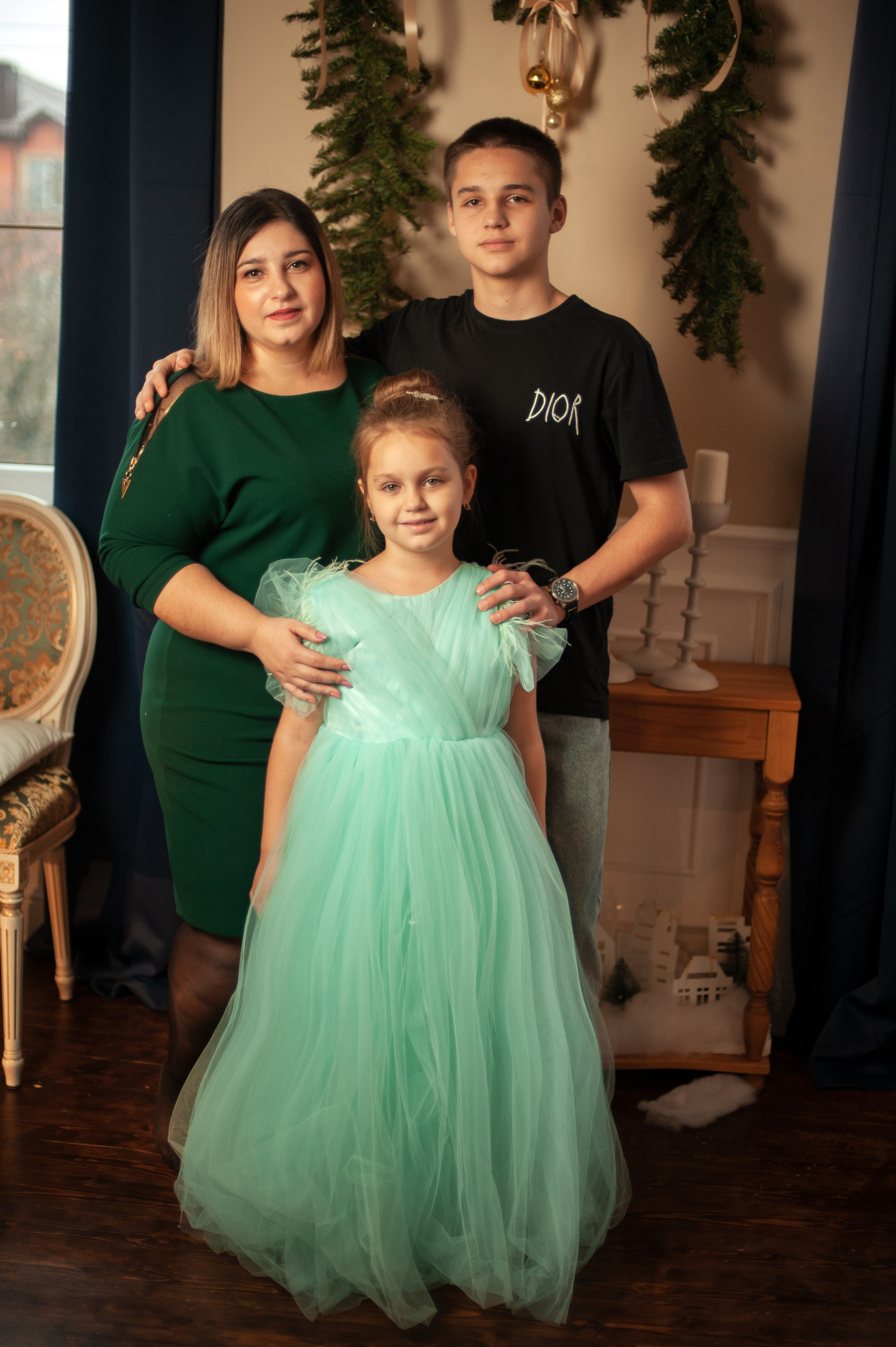 Семейная новогодняя Фотосессия. Семейный Свадебный Фотограф в Ростове-на-Дону Батайске Дмитрий Александрович