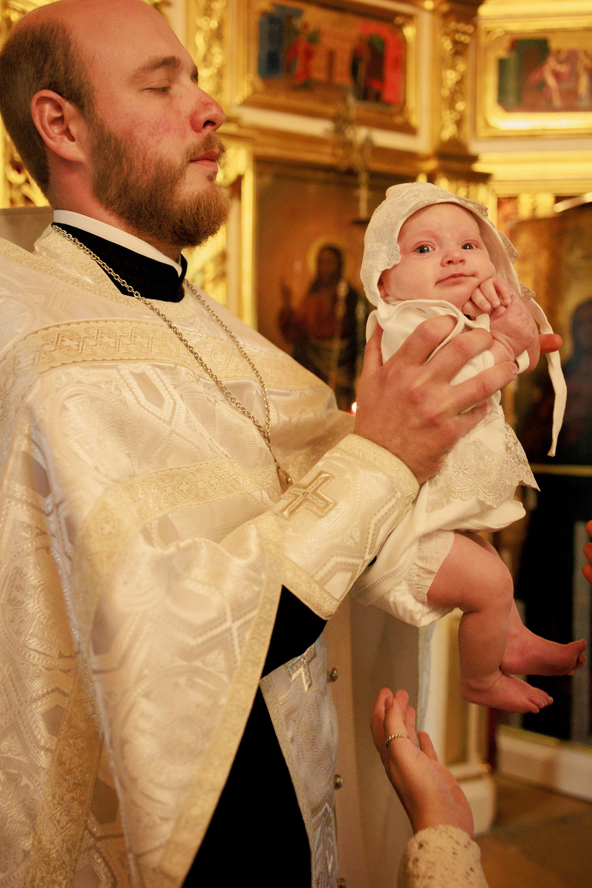 Таинство Крещения (репортажная съемка). Moscow_CPC