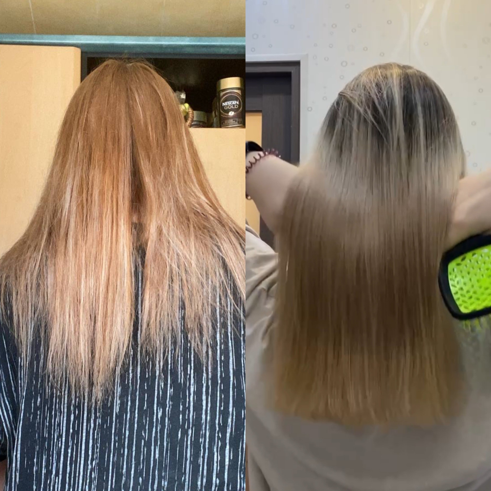 До и после. Сеничкина Мария — marimossoo. Тритментолог-эксперт в уходе за волосами. Подбор ухода. Составы средств. Обучение