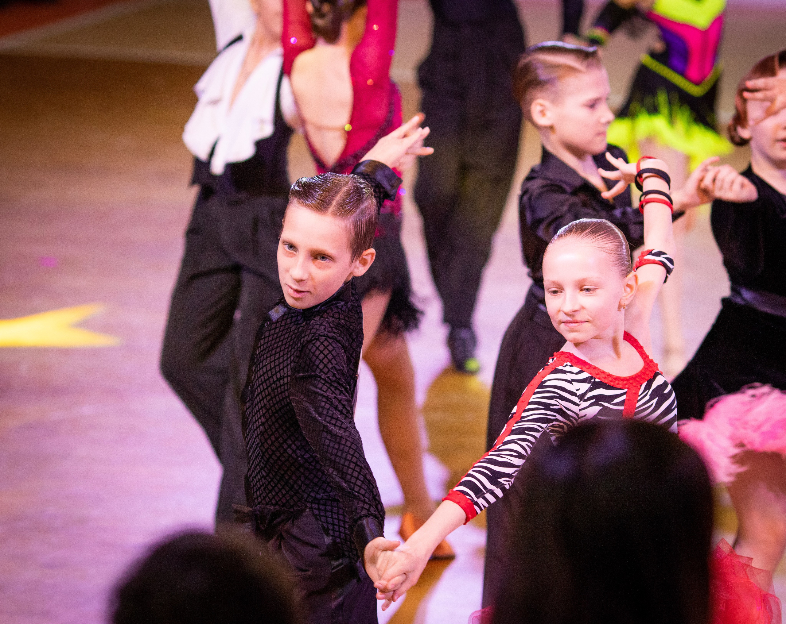 Бальные танцы, соревнования. Фотограф Анна Невская