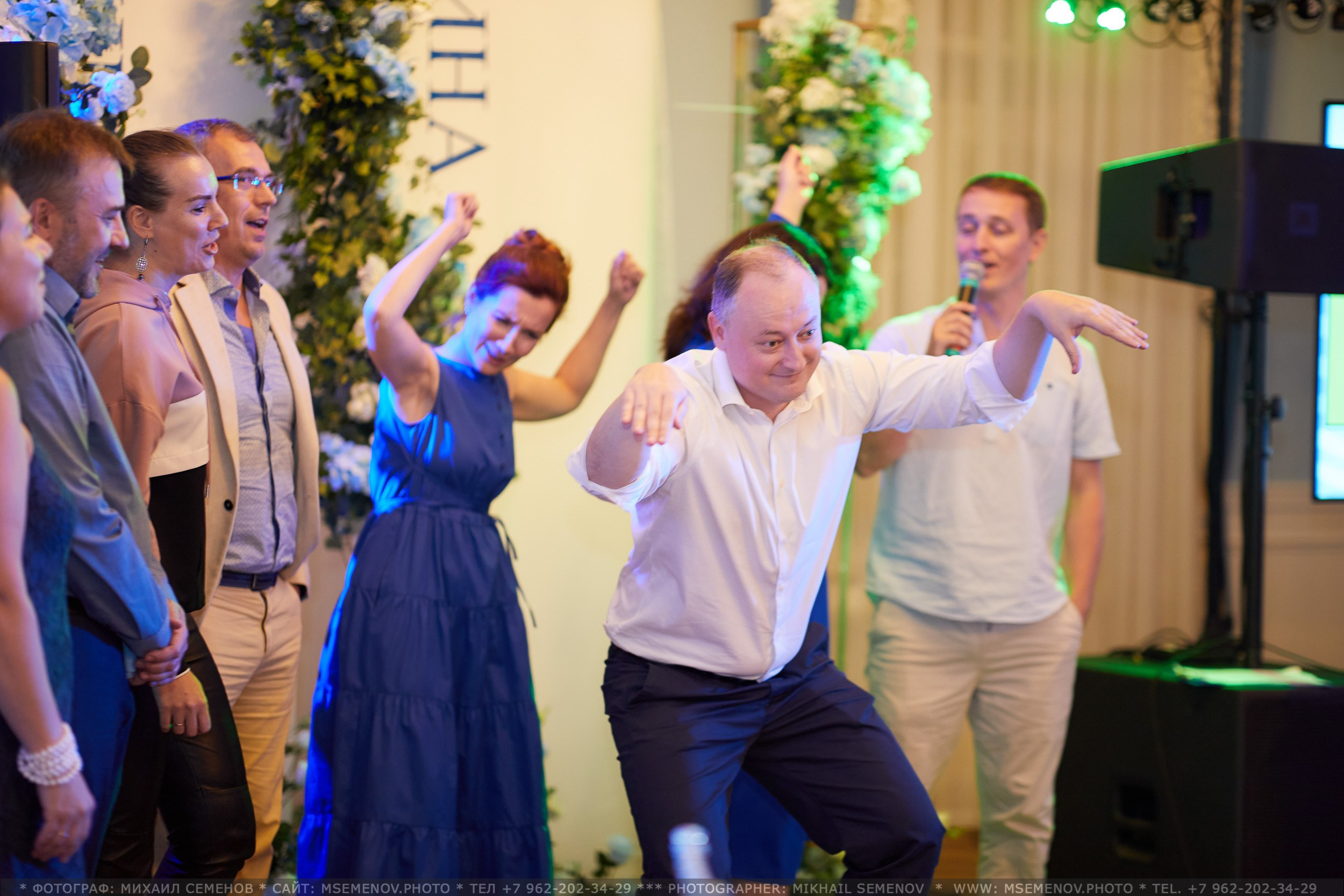 Юбилейная свадьба Григория и Дины!. Photographer for business Mikhail Semenov. Aqua photo studio, photo school