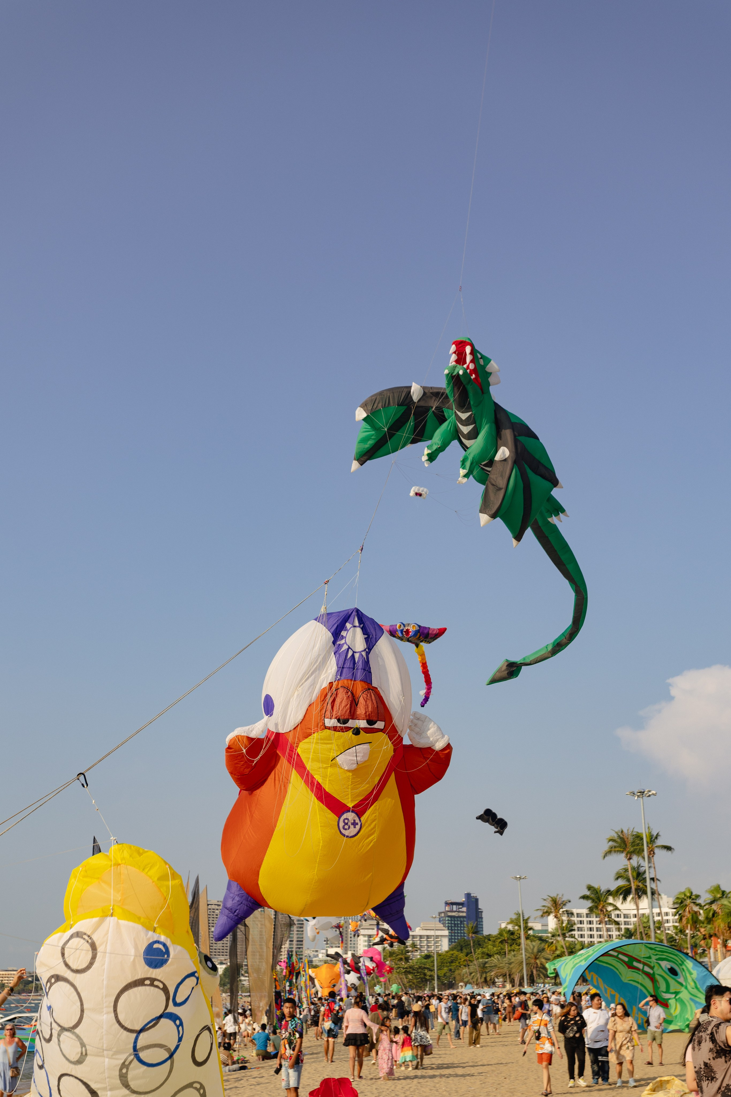PATTAYA INTERNATIONAL KITE ON THE BEACH 2024. Photographer Sonkina Tatiana (Tanya Ash)