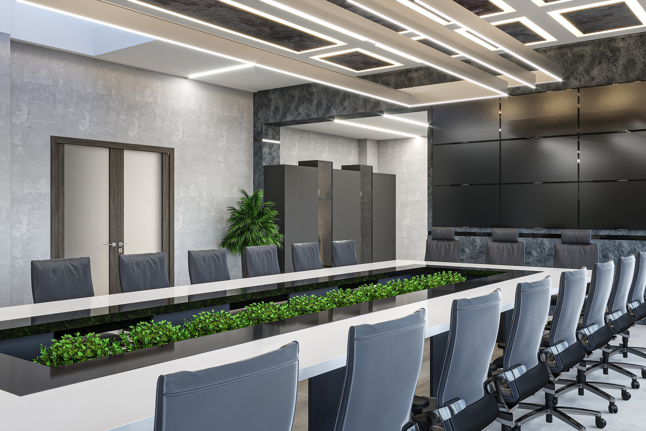 Конференц зал ВТУ. Архитектурно-дизайнерское бюро ROOMS