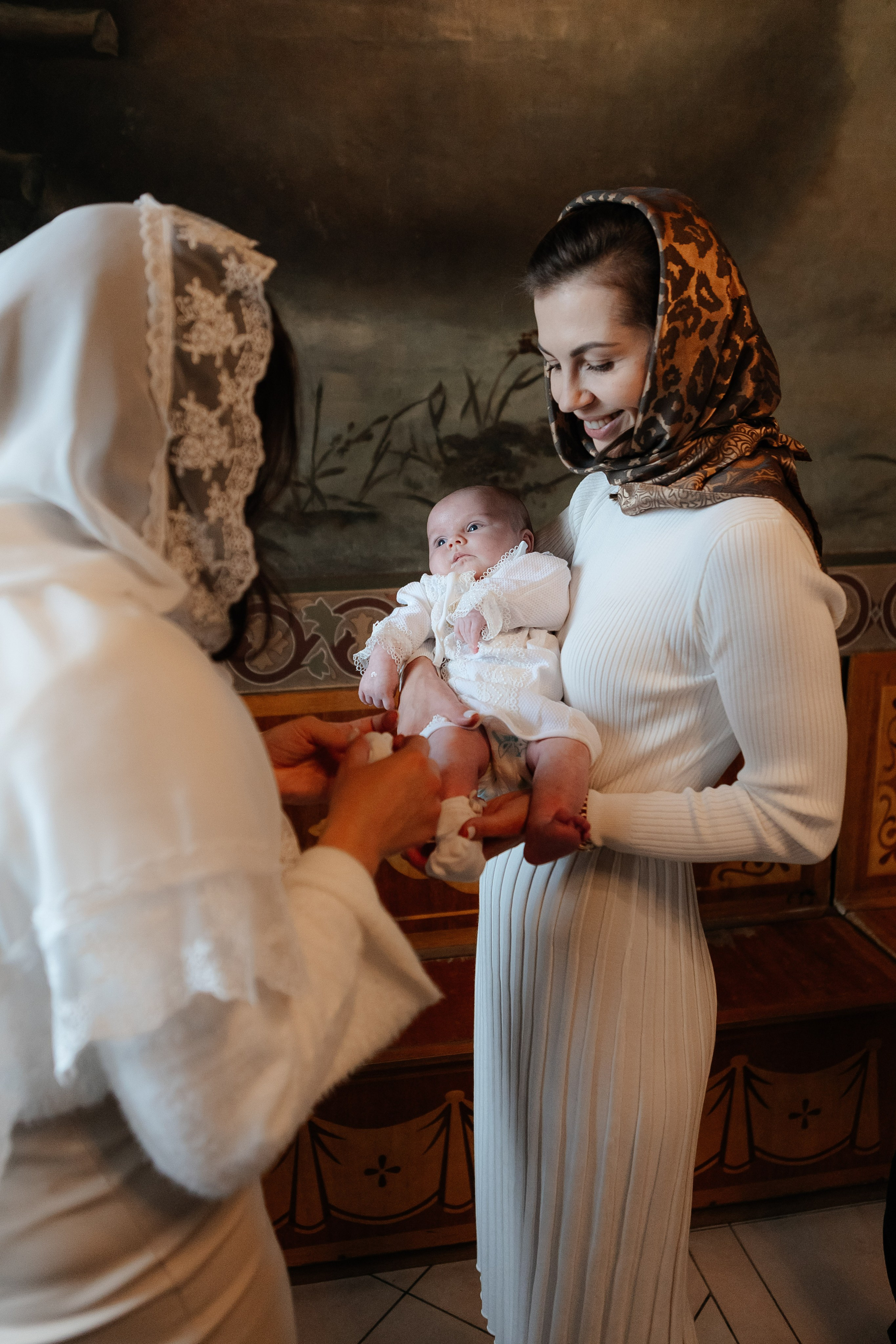 Крещение Мирослава. Семейный и детский фотограф в Москве Александра Мак