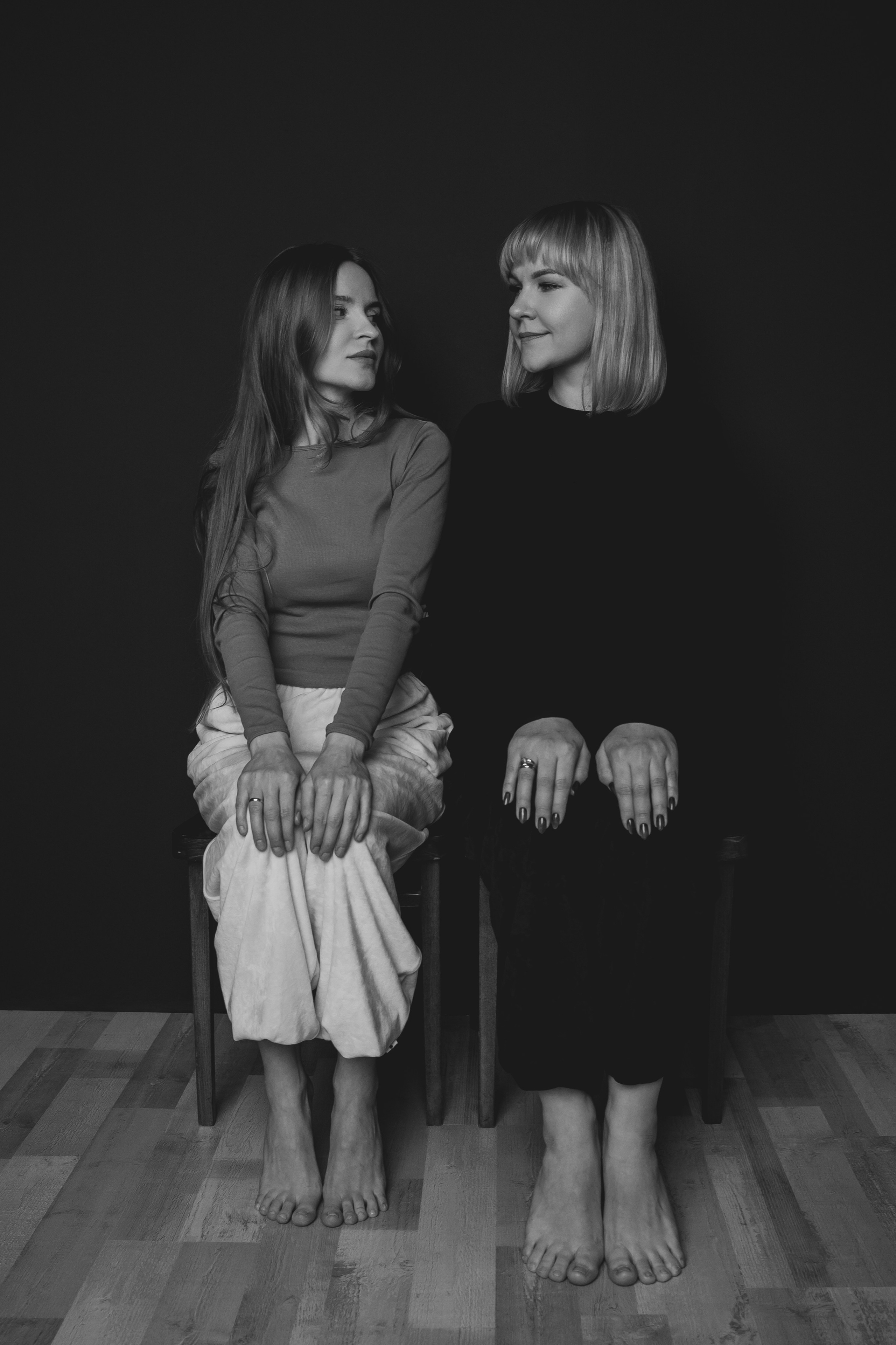 Сестры.Даша и Настя