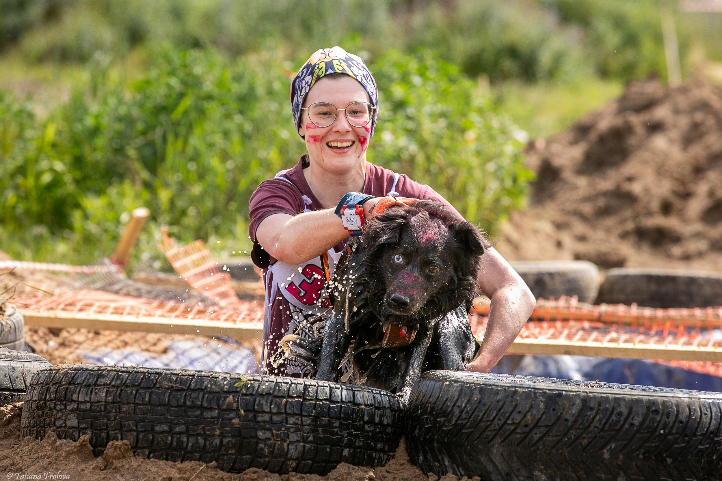Фоторепортаж с забега с собаками. Фотограф-анималист в Москве и Московской области Татьяна Фролова