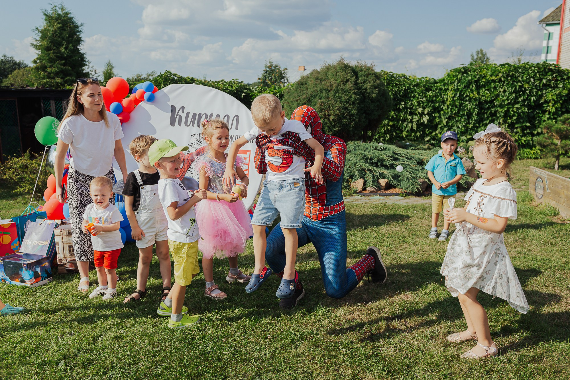 Детский день рождения с аниматором, пенная вечеринка. Свадебный и репортажный фотограф в Ярославле Евгений Сальников