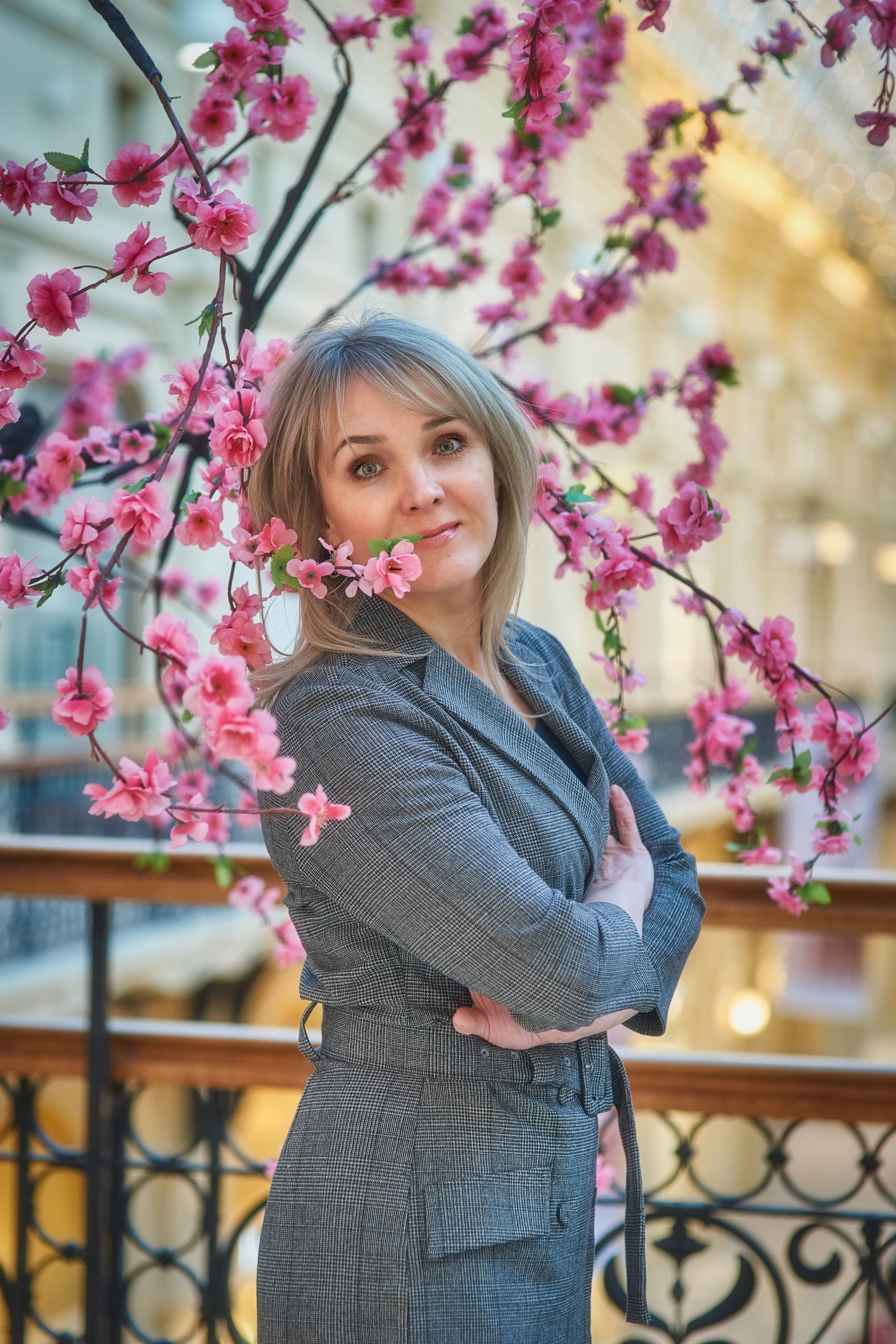 Портретная фотография в ГУМе, Москва