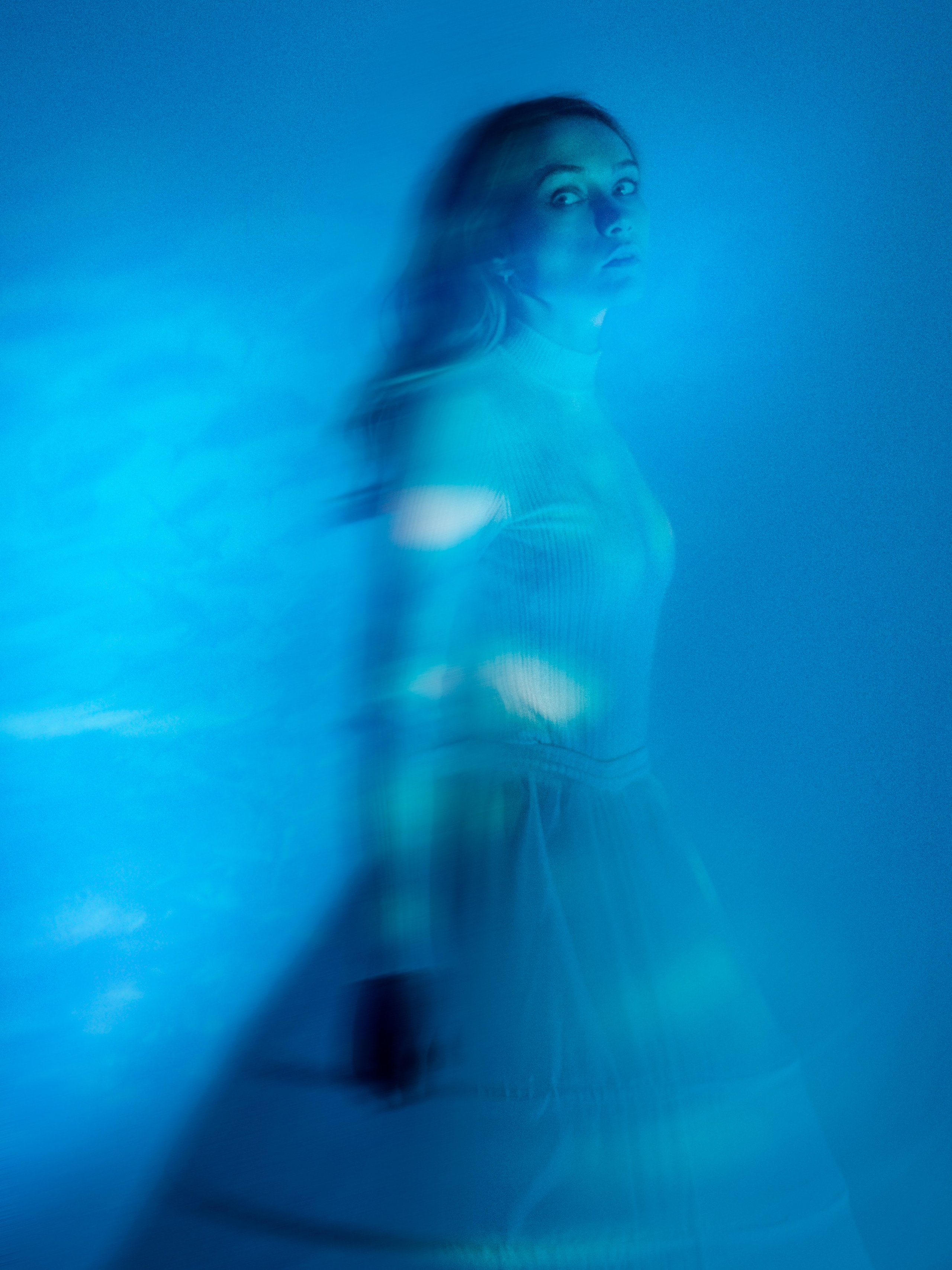 Портретная фотосессия с проектором в студии в Санкт-Петербурге. Светлана Гопанюк. Портретный фотограф. Санкт-Петербург. СПб