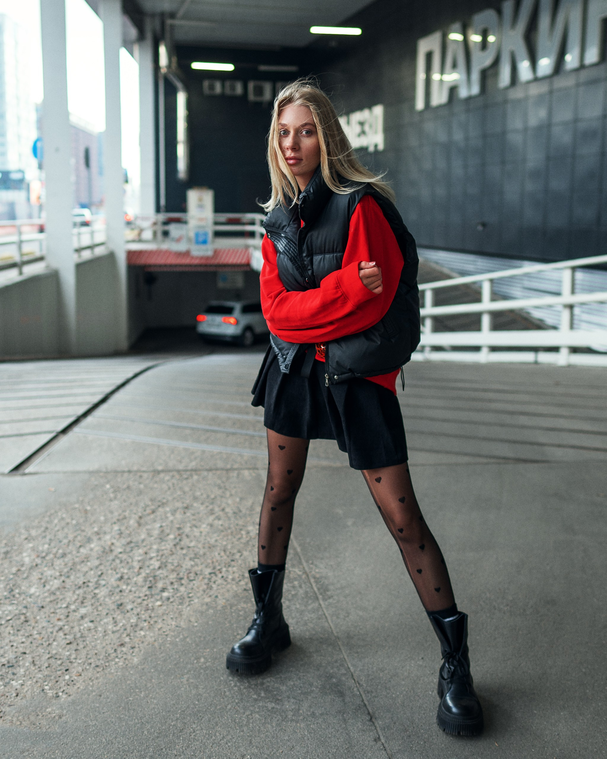 Уличная фотосессия с Екатериной. Фотограф в Москве — Евгений Мельников