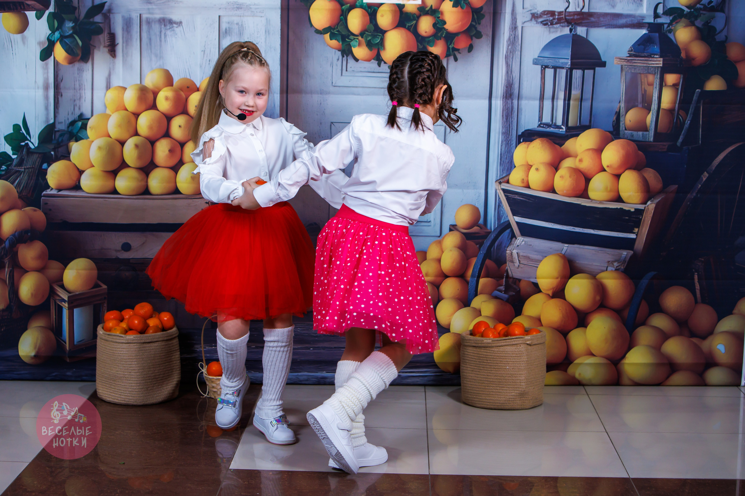 Мандариновый фест ВЕСЕЛЫЕ НОТКИ. Профессиональная фото и видеосъемка. Москва