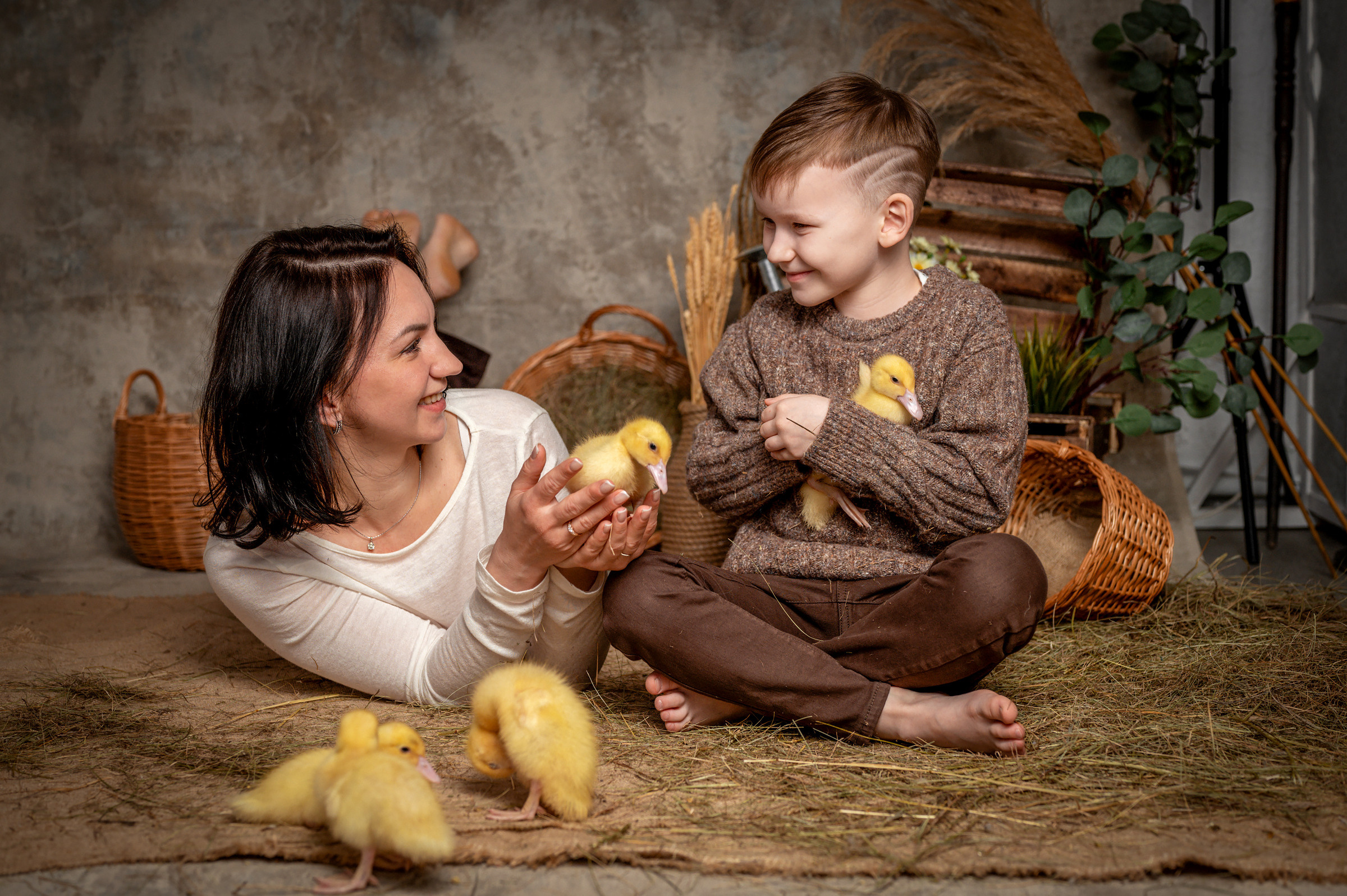 ФОТОСЕССИЯ С УТЯТАМИ. Семейный и детский фотограф в Канске и Канском р-не, Красноярск и