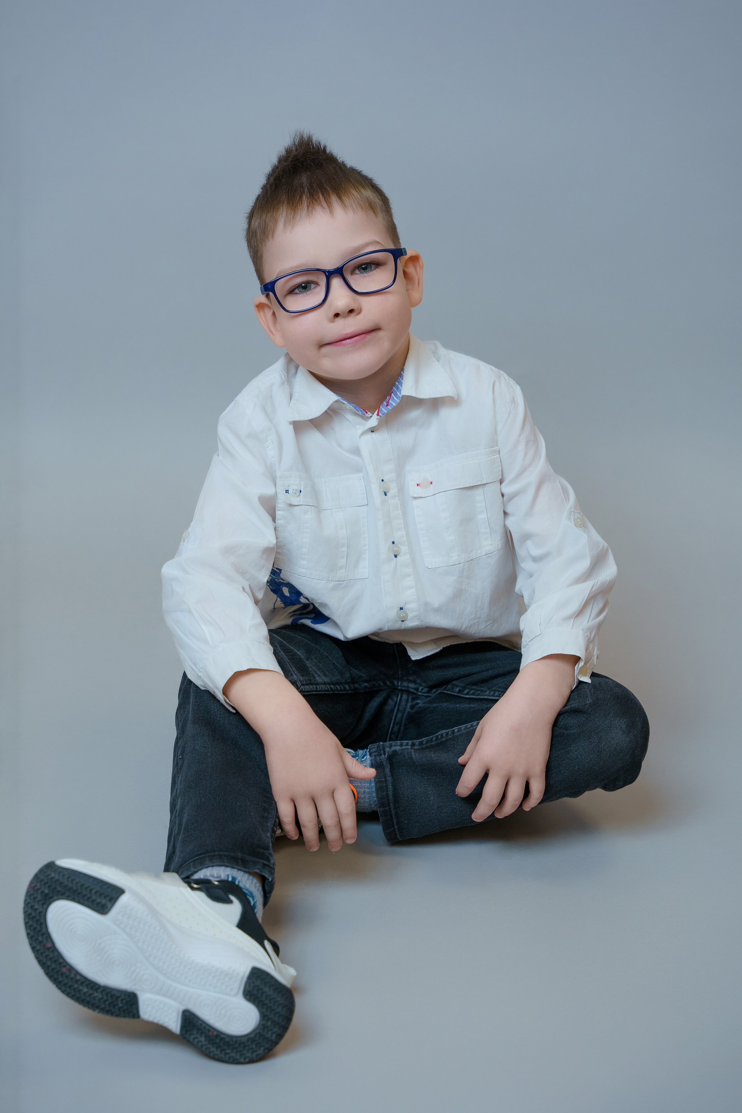 Студийная съемка в саду