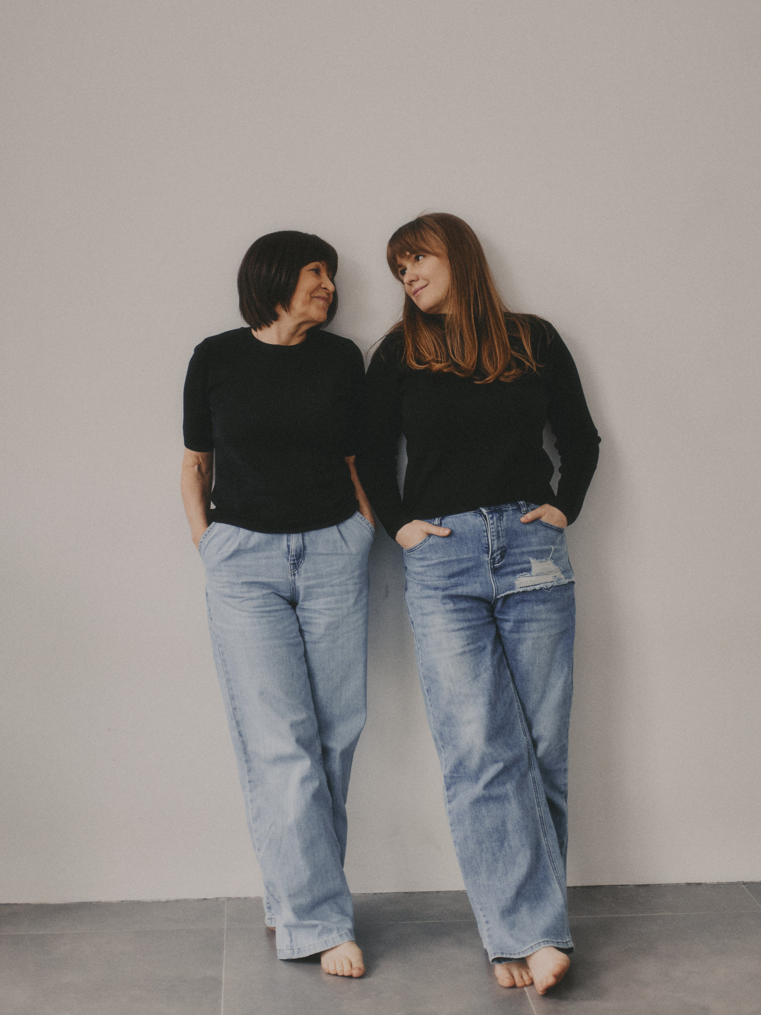 С любимой мамой. Портретный фотограф в Москве Ольга Крылова