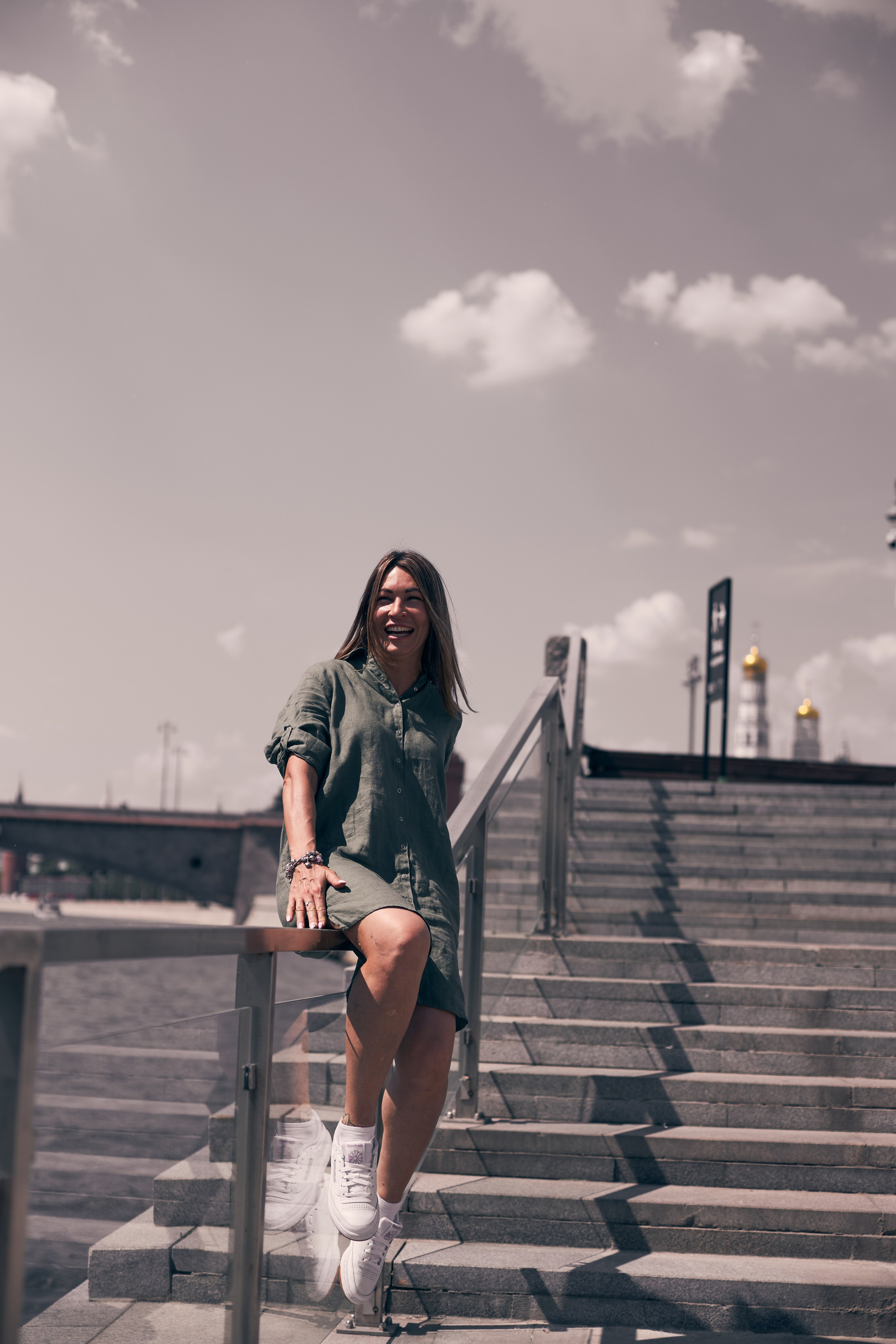 Фото прогулка по Москве в Зарядье, метро и по набережной. Анна Потявина. Фотограф Москва