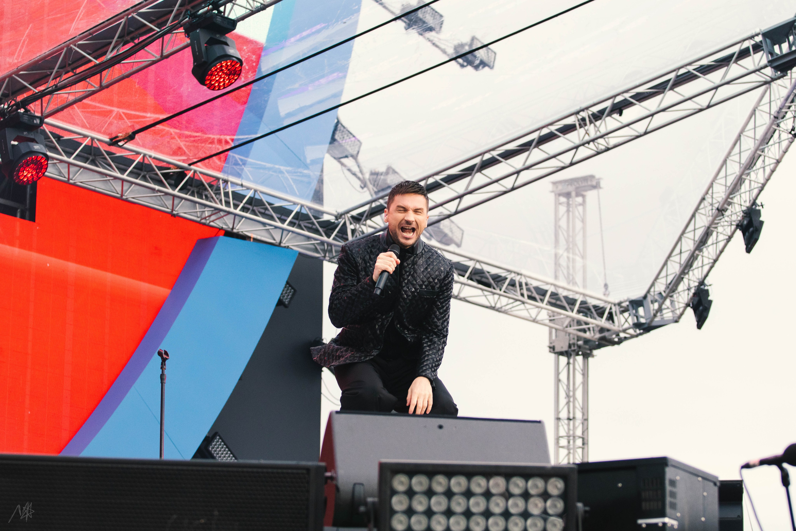 Сергей Лазарев // VK фест Санкт-Петербург. Концертный фотограф