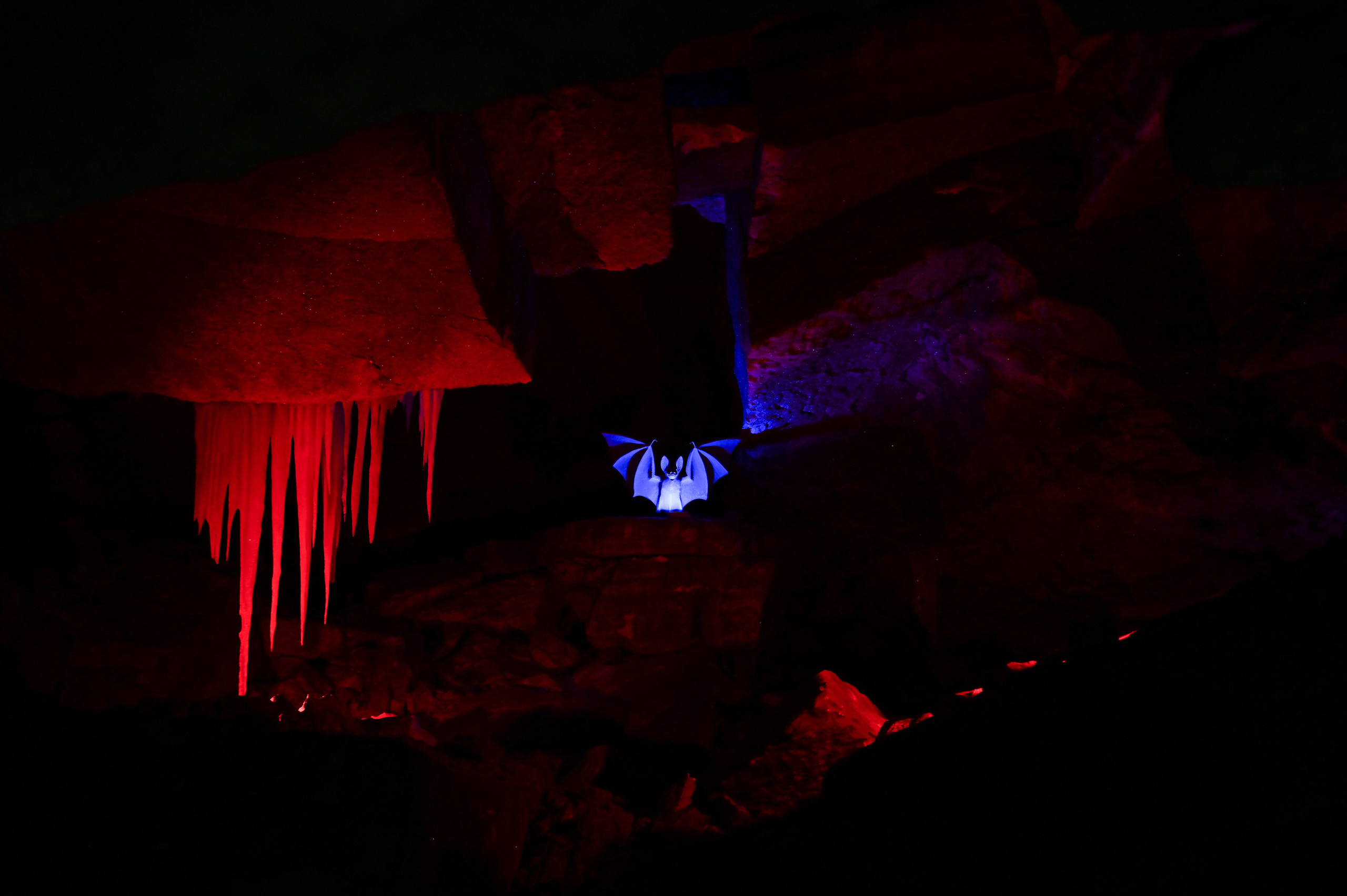 Кунгурская ледяная пещера  Грот Летучей мыши