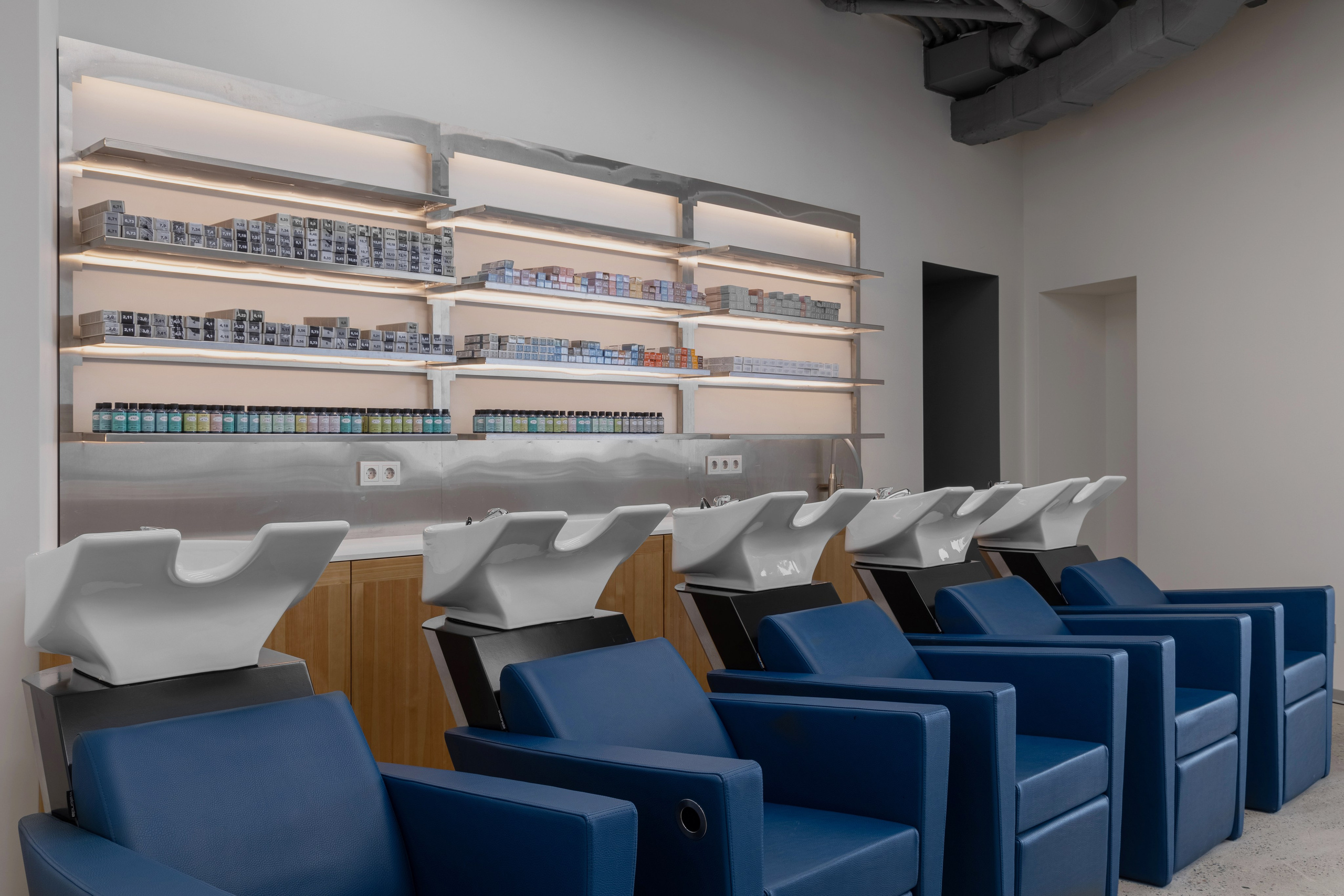 Парикмахерская Культура в Москве. Интерьерный фотограф в Нижнем Новгороде и Москве Владимир Гудков