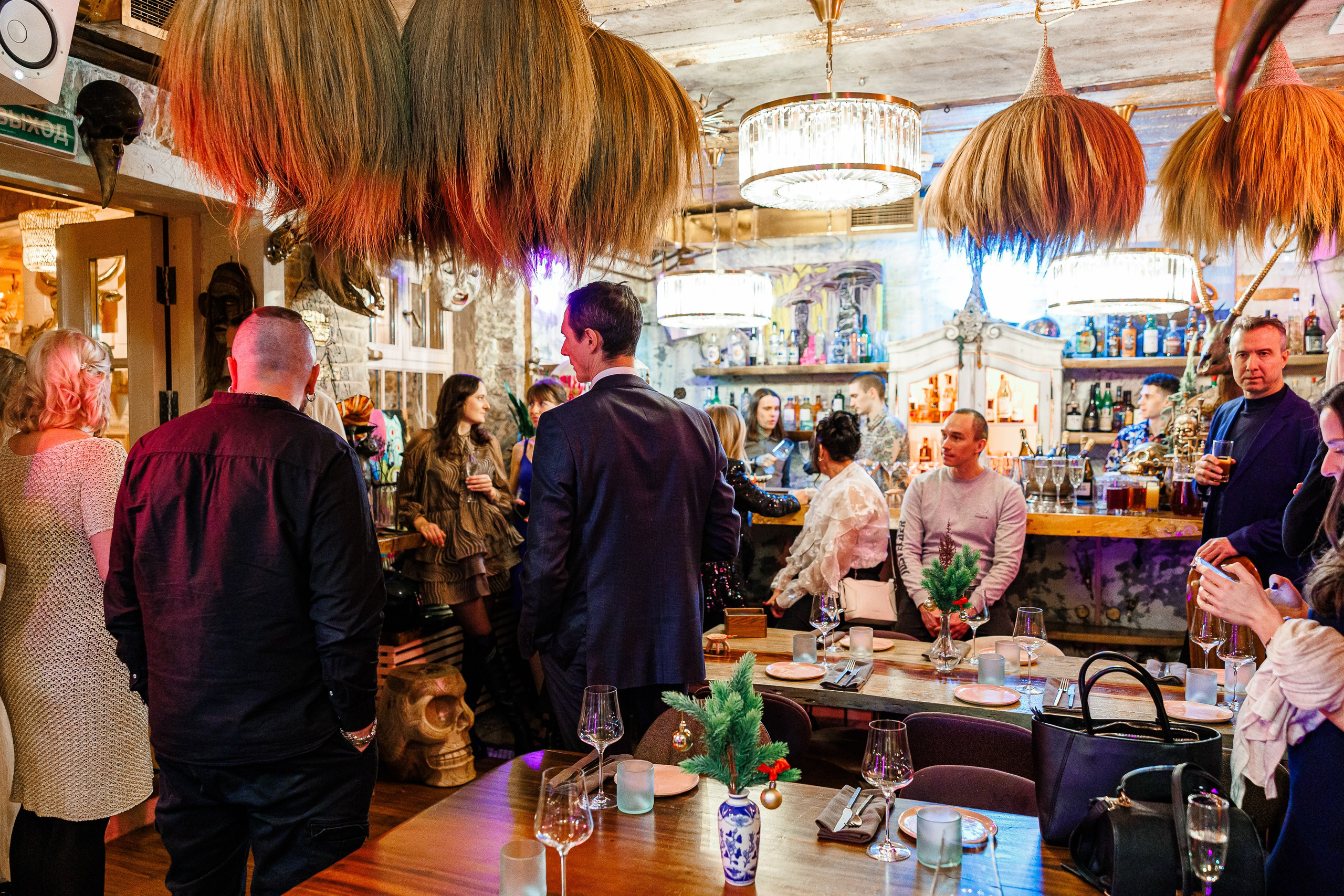 Новогодний корпоратив в Villa Mr Pinky. Фотограф в Санкт-Петербурге — Сергей Петров