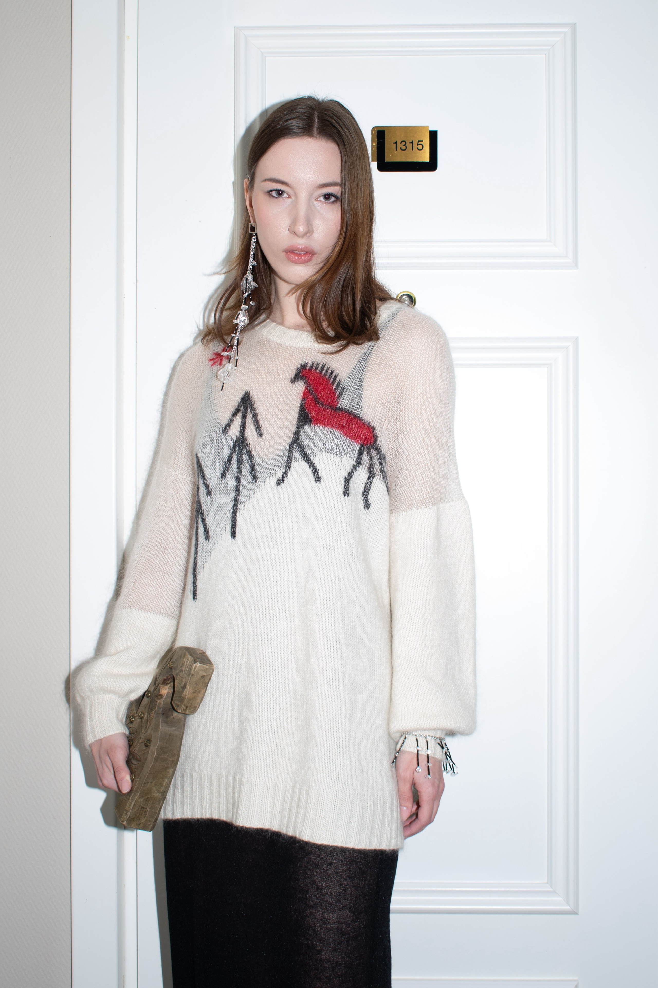 Fashion models backstage для KAMERGER magazine