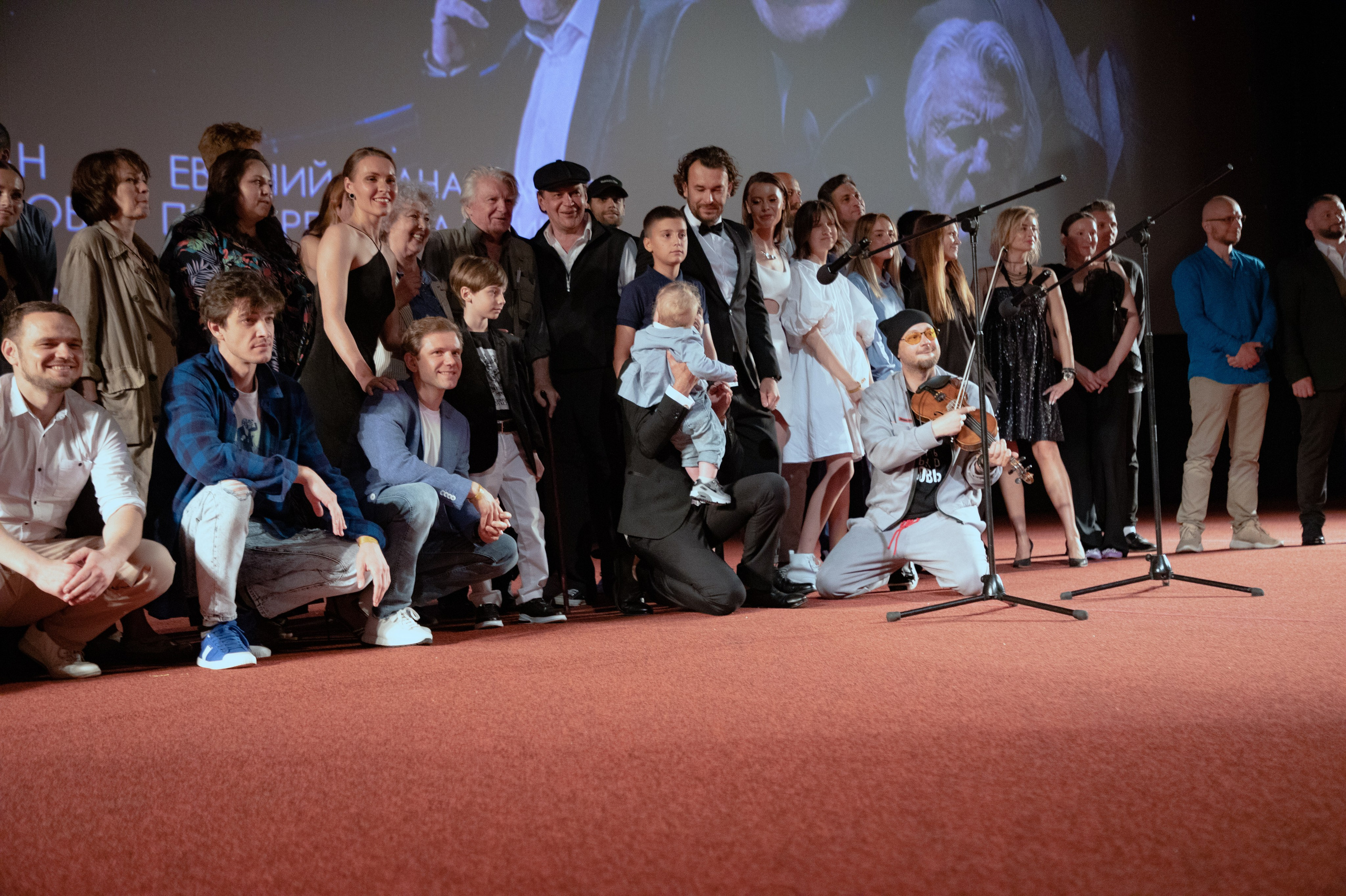 Закрытый показ фильма «Хронос». Art photographer Nino