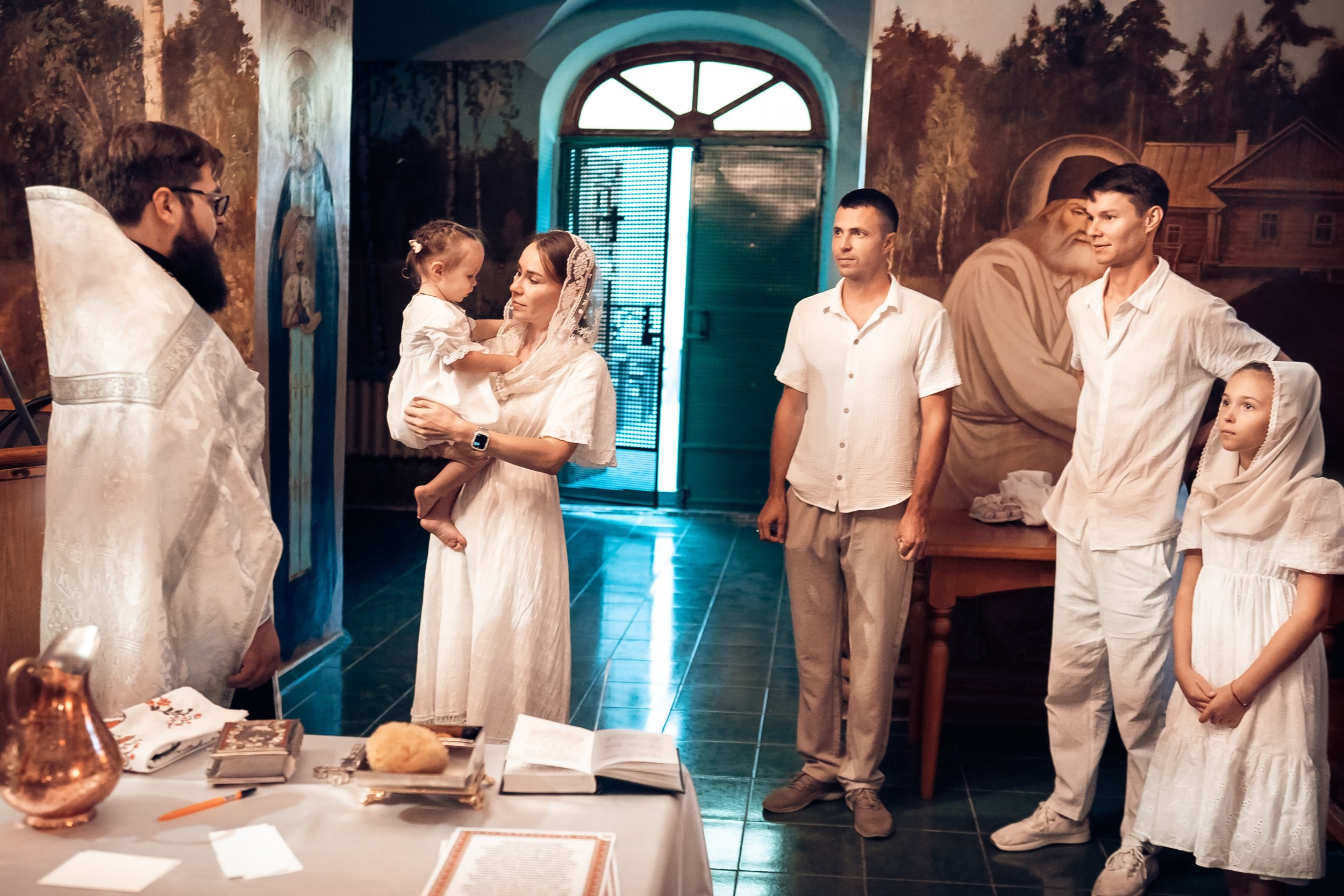 Крещение в Покровском соборе. Церковный фотограф Севастополь