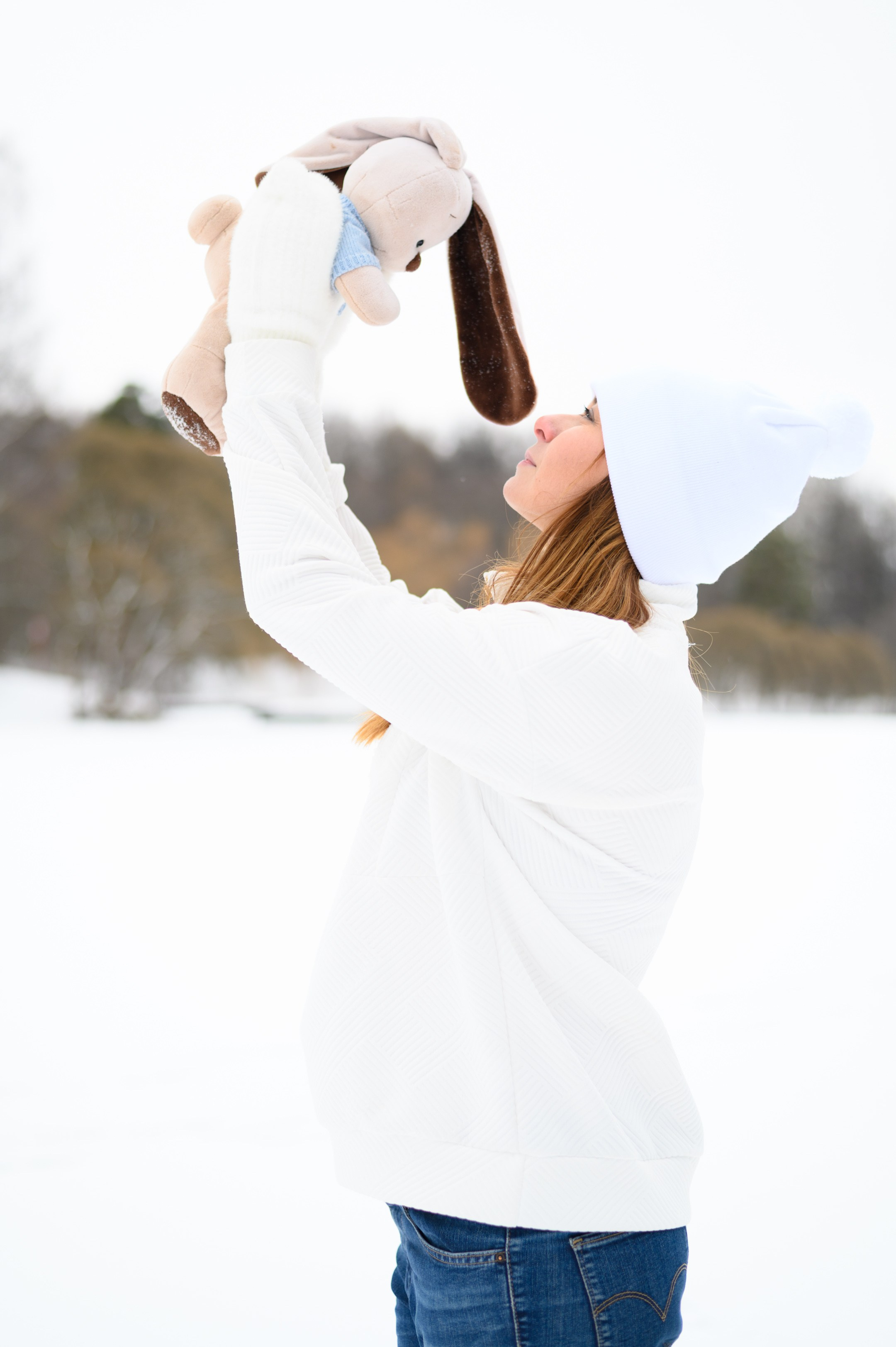 Зима. Портретный фотограф в Москве Полина Старцева