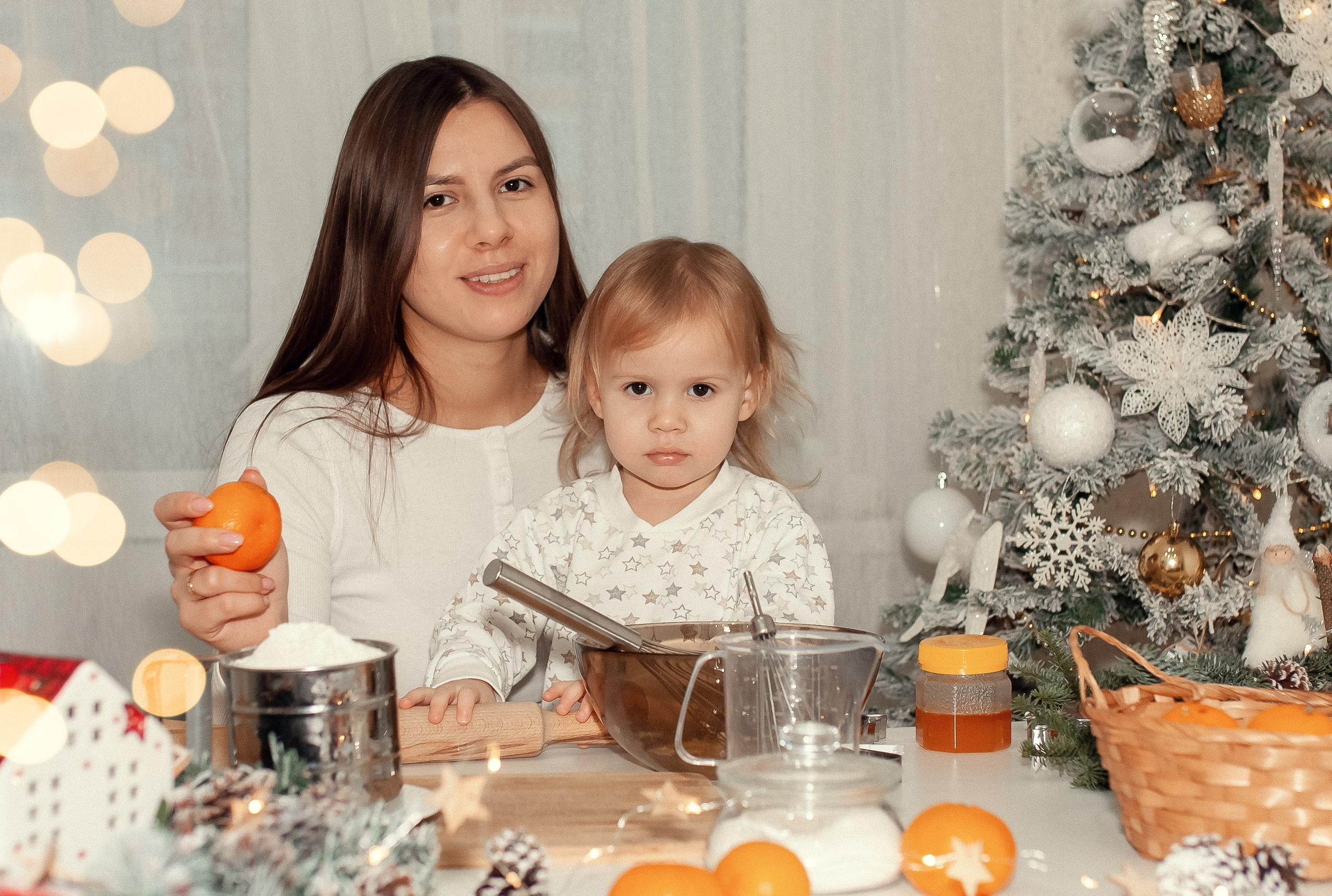 Таня и Ариша. Имбирные печеньки. Профессиональный фотограф, Москва |Видное Елена Елизарова