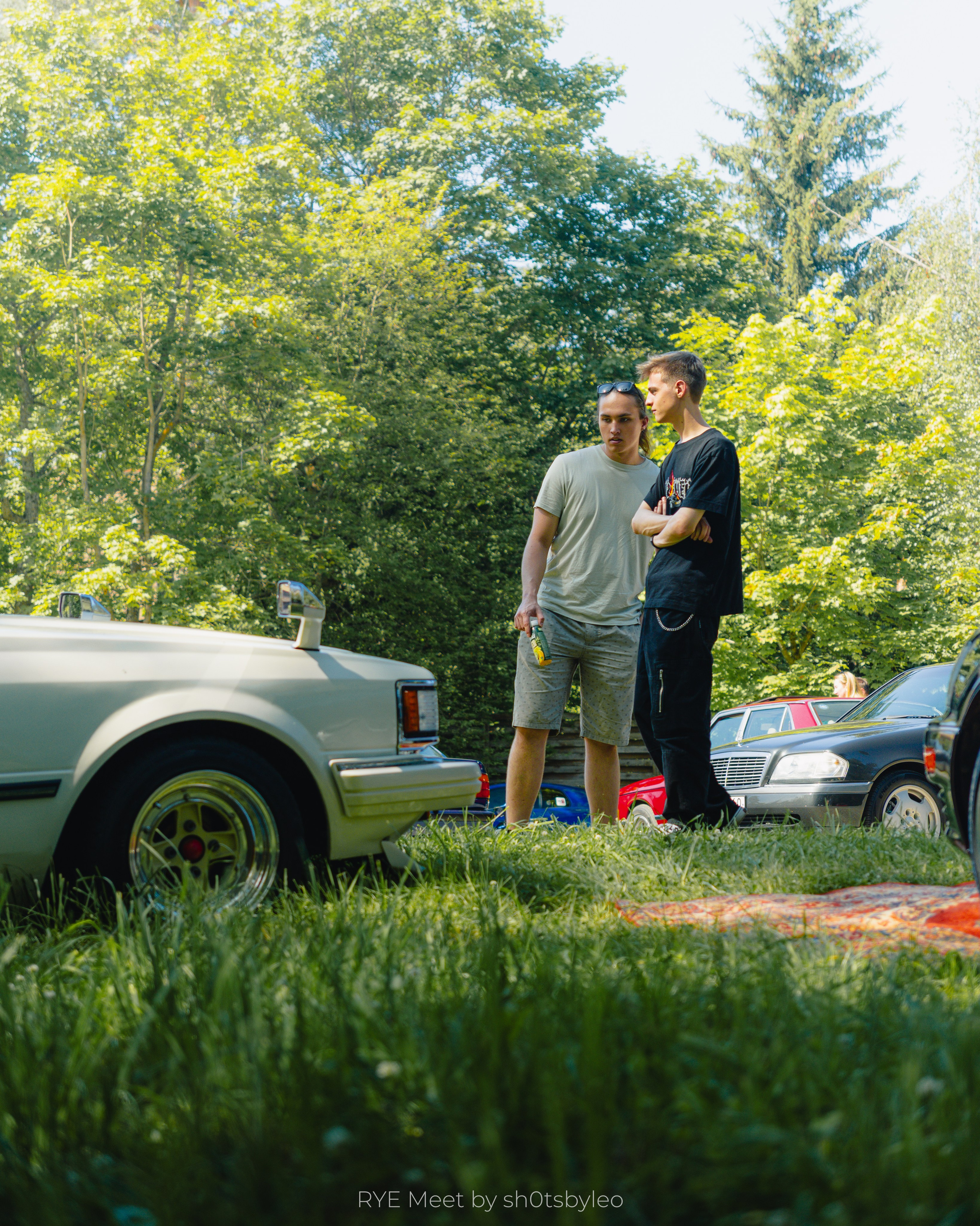 Масштабный летний фестиваль RYE Meet — встреча клуба любителей автомобилей старше 25-лет. Автомобильный фотограф Антон Цырулев