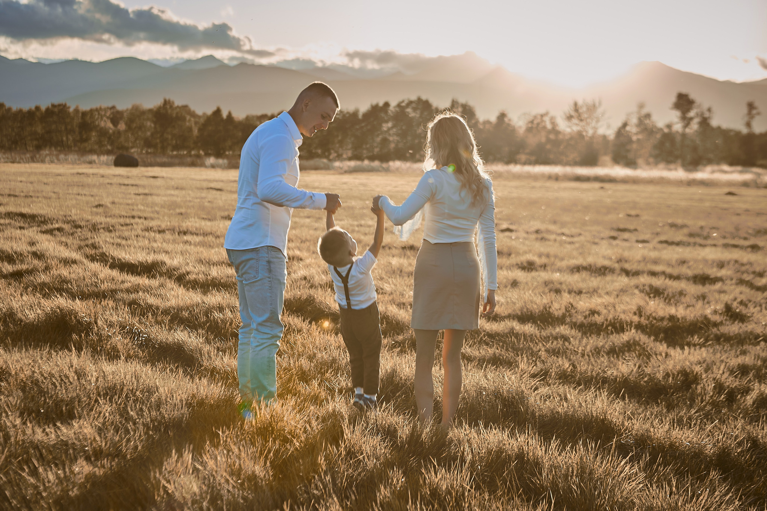 Пикник в поле. Фотограф Камчатка Тамара Копылова