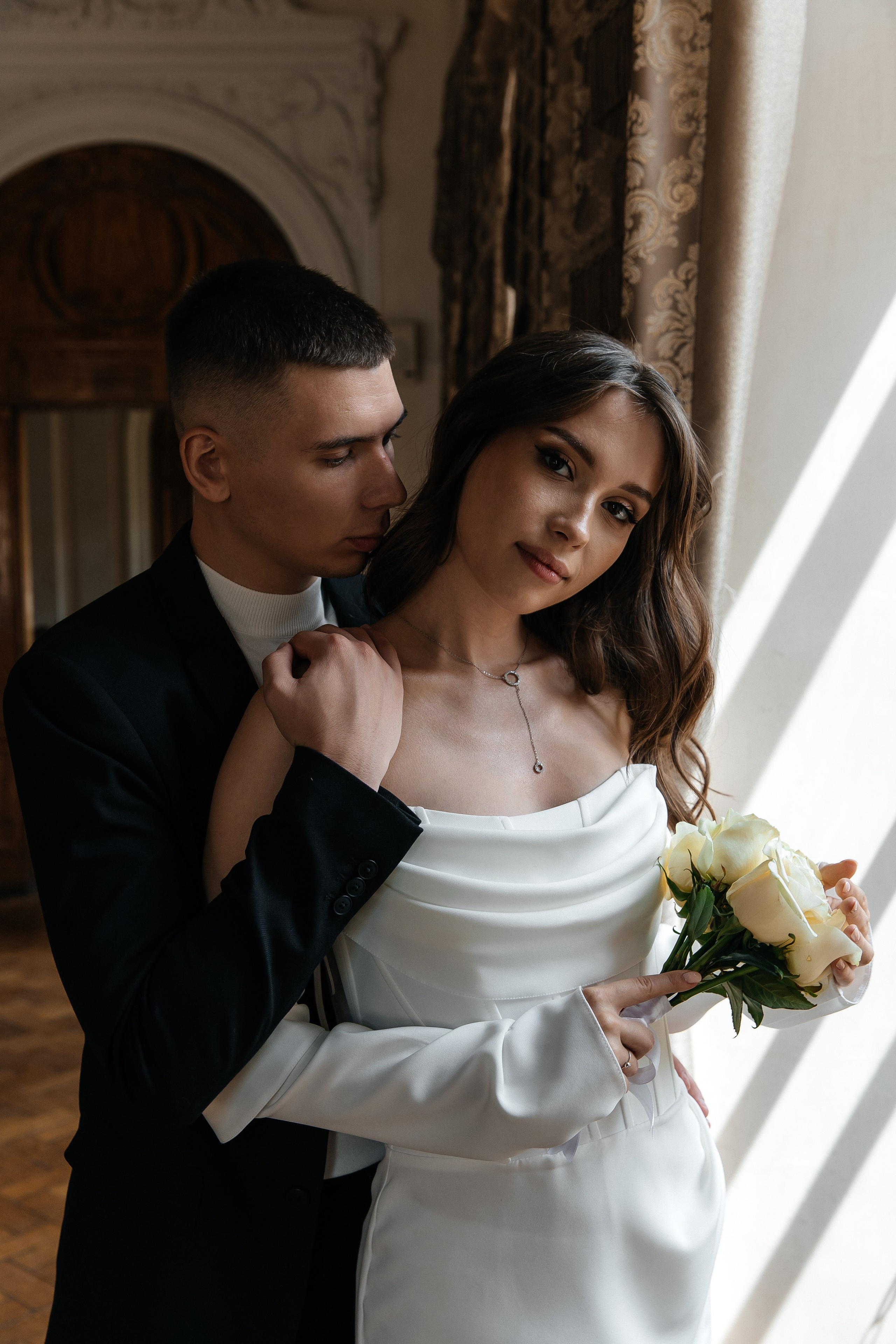 Даниил и Анастасия. Свадебная фотосессия в Библиотеке-читальне им. А. С. Пушкина. Фотограф и видеограф Анна Домашенко