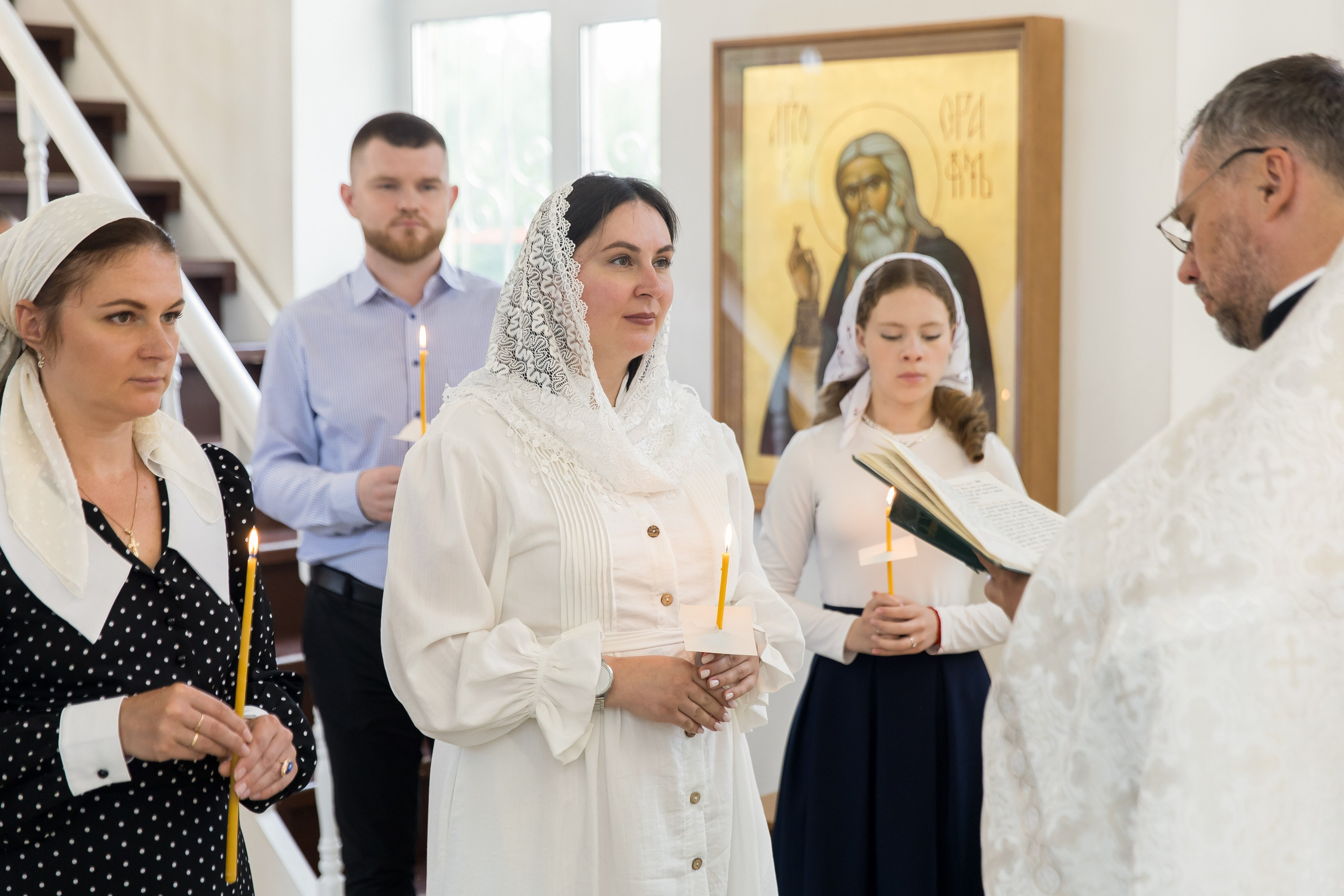 Крещение. Снимаю съемки