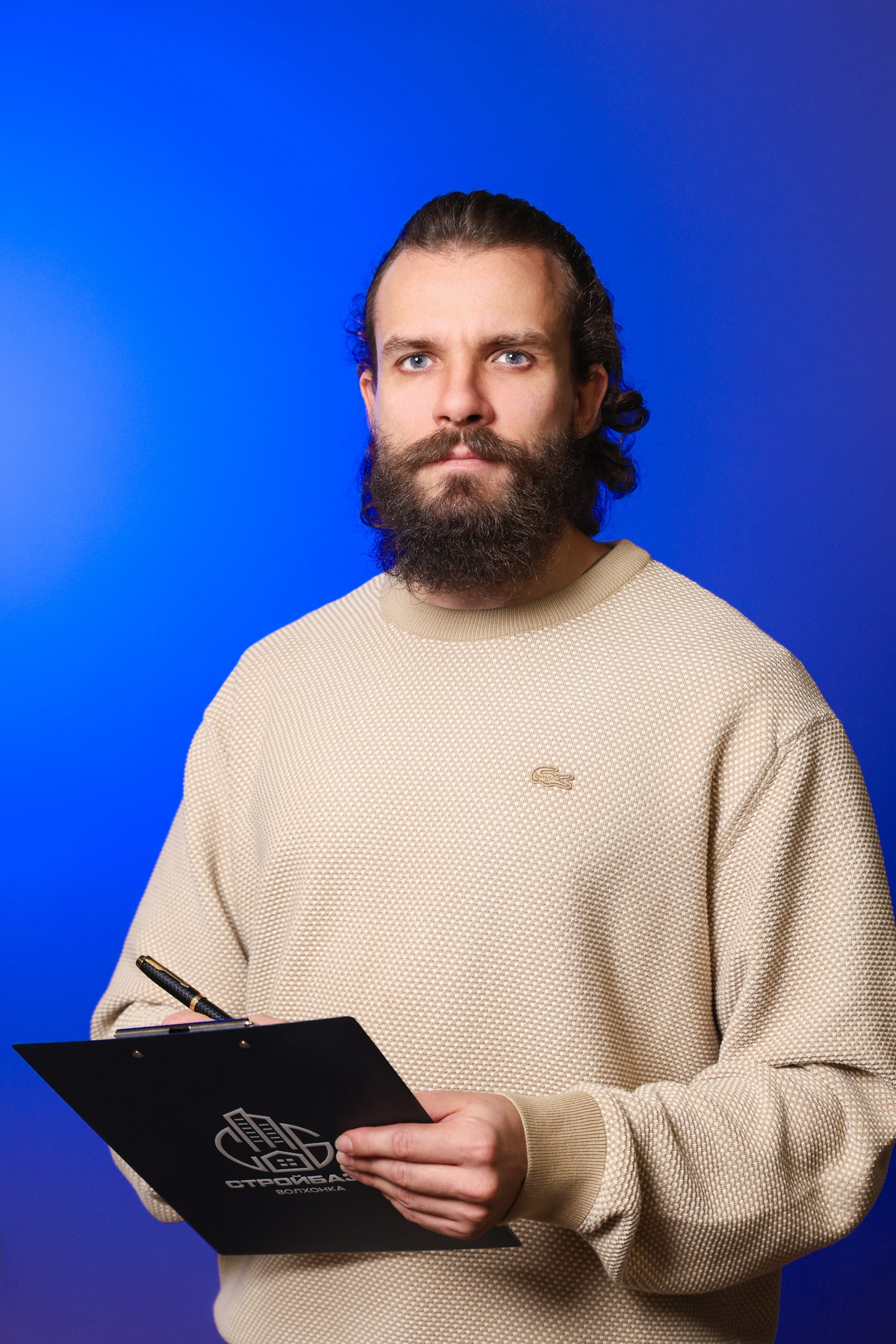 Выездные портреты для стройбазы «Волохонка». Снимаю съемки